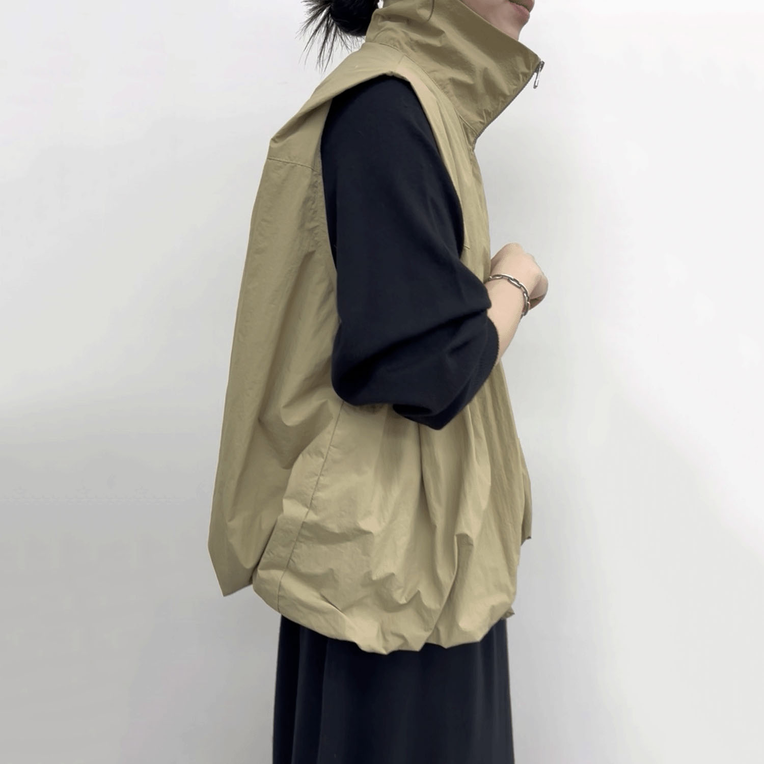 cloche ジップベスト - 画像12