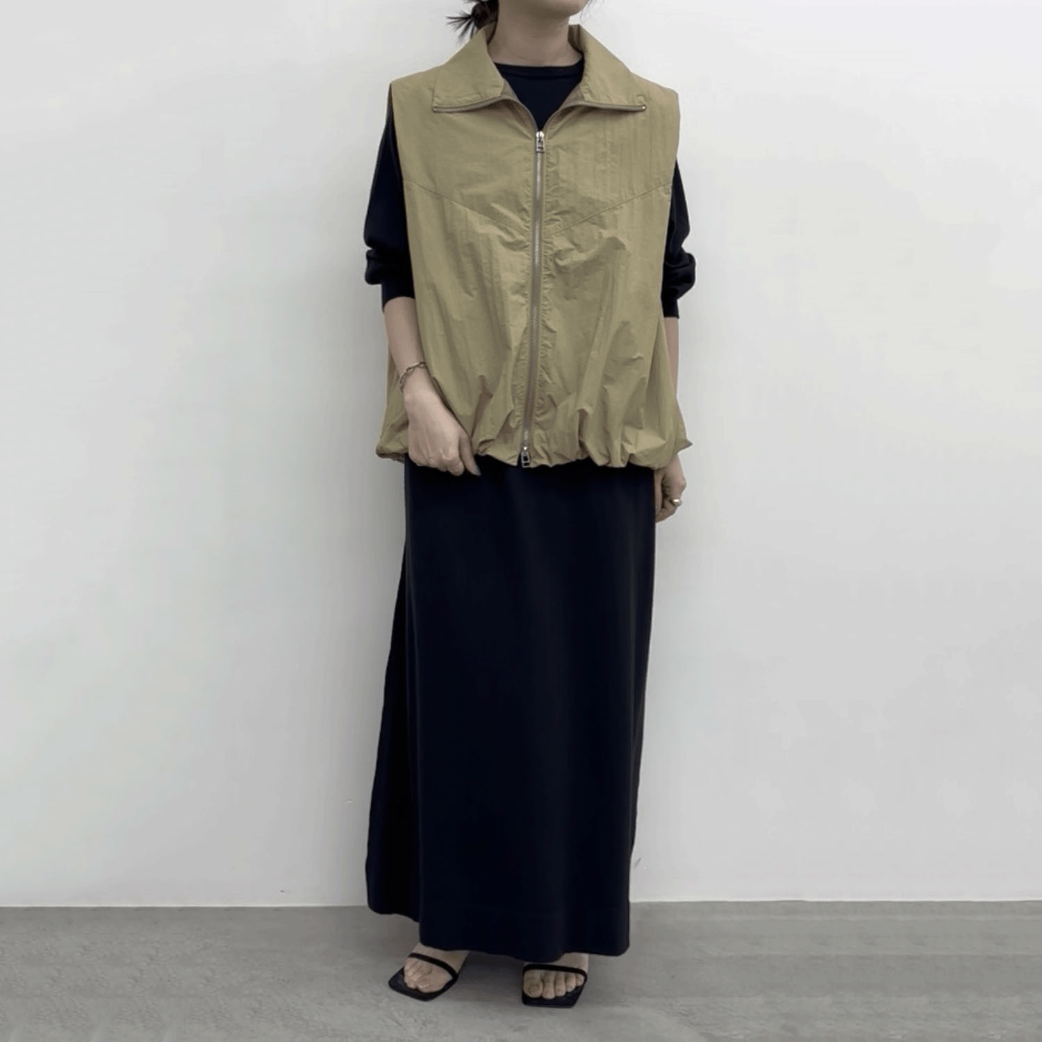 cloche ジップベスト - 画像9