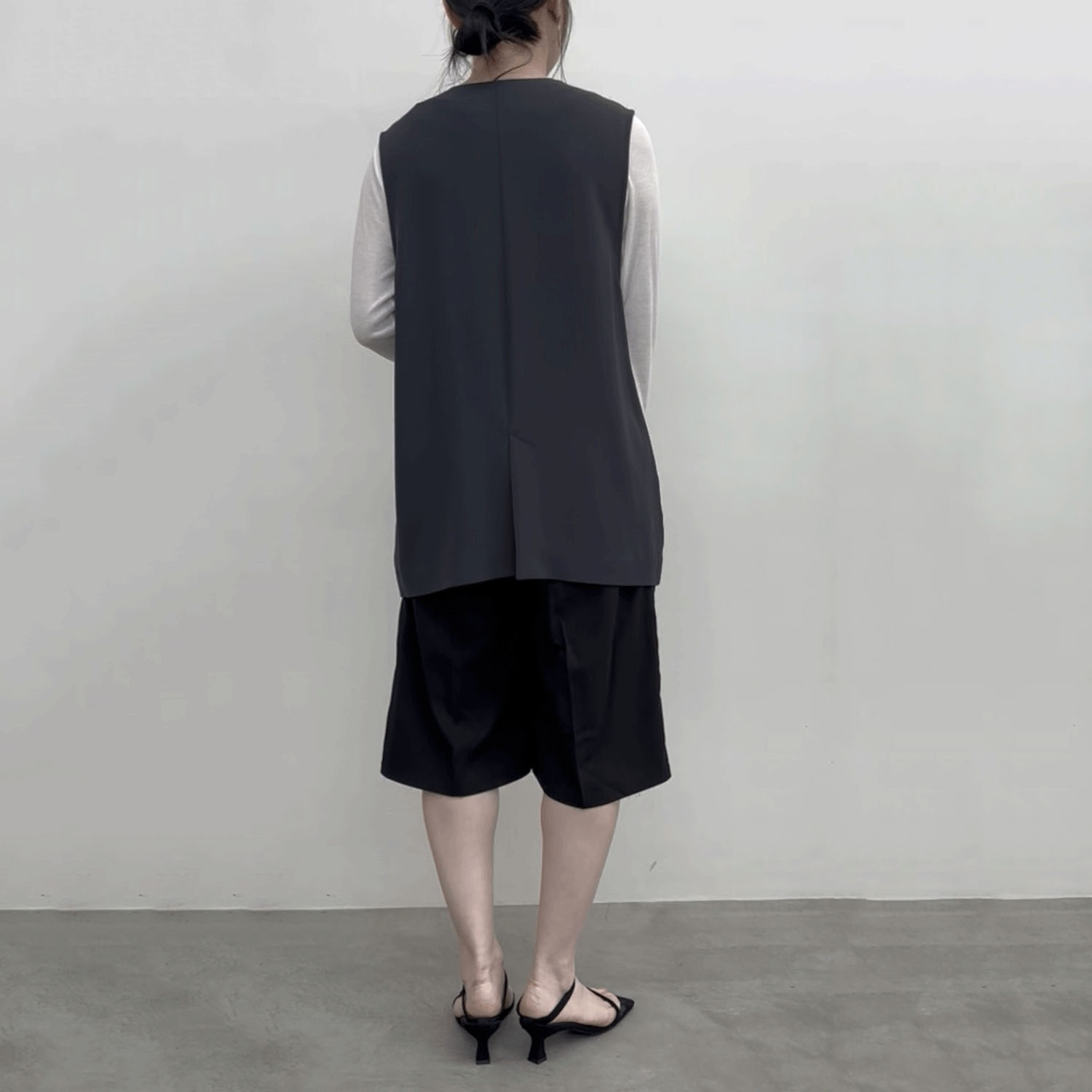 cloche シンプルベスト - 画像4