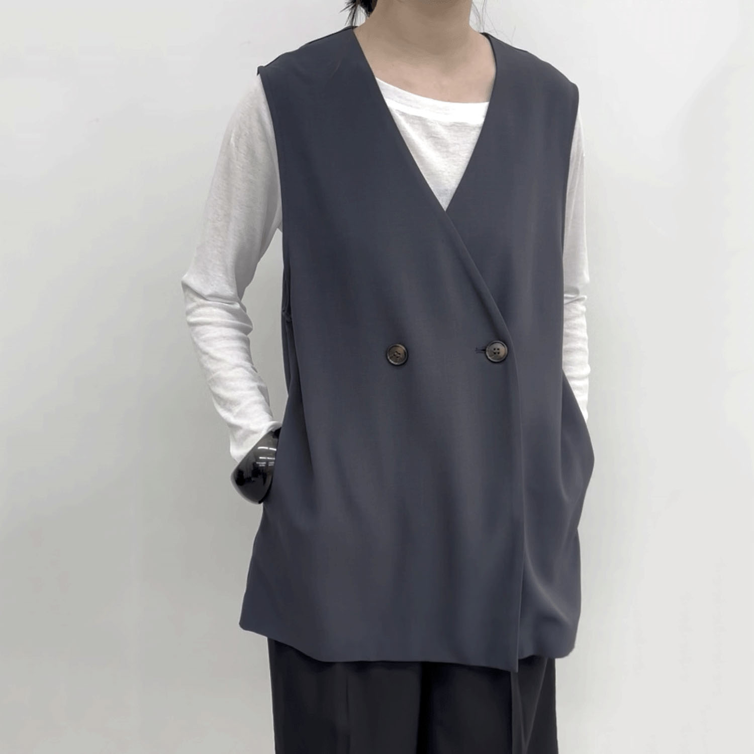 cloche シンプルベスト