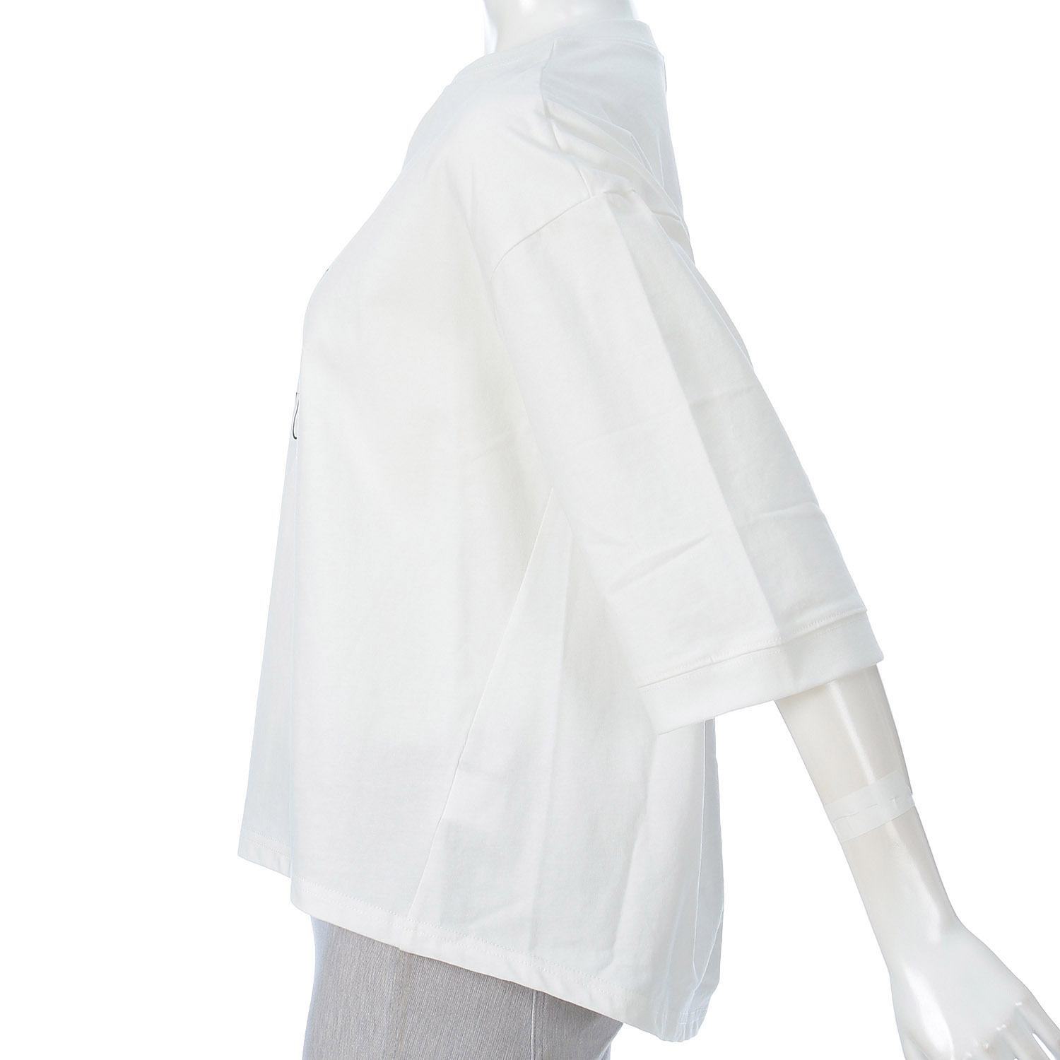 cloche 猫プリント5分袖Tシャツ - 画像5