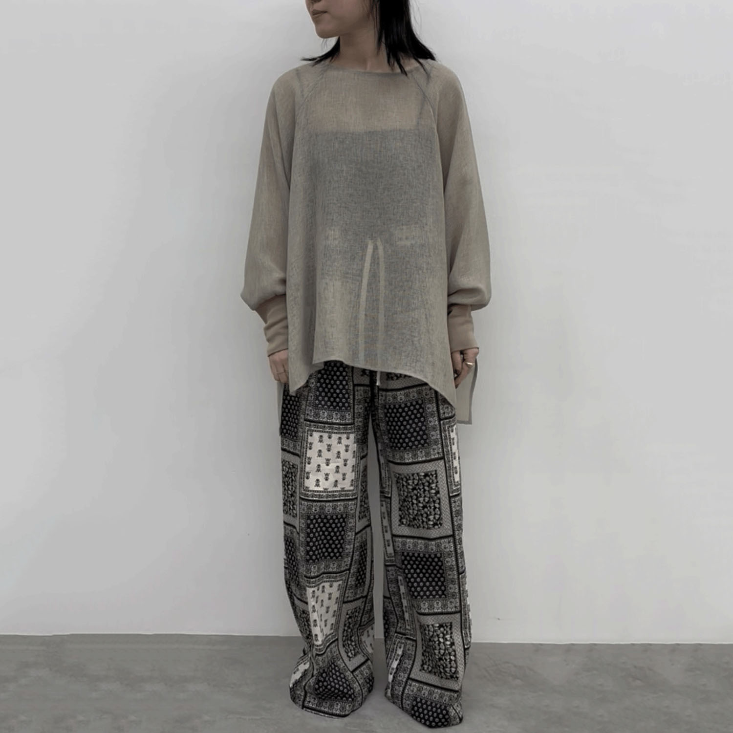 cloche メッシュブラウス - 画像10