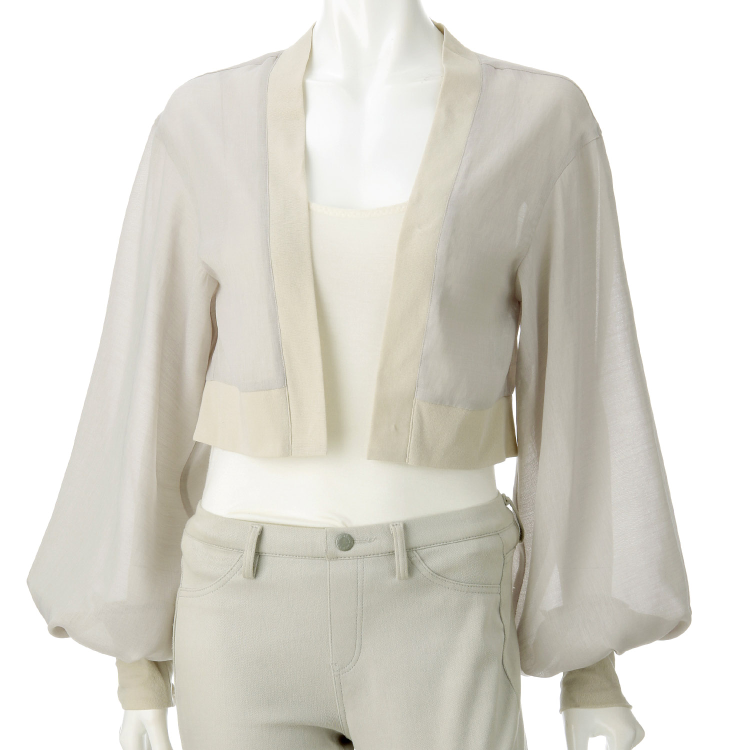 cloche シアーカーディガン - 画像10