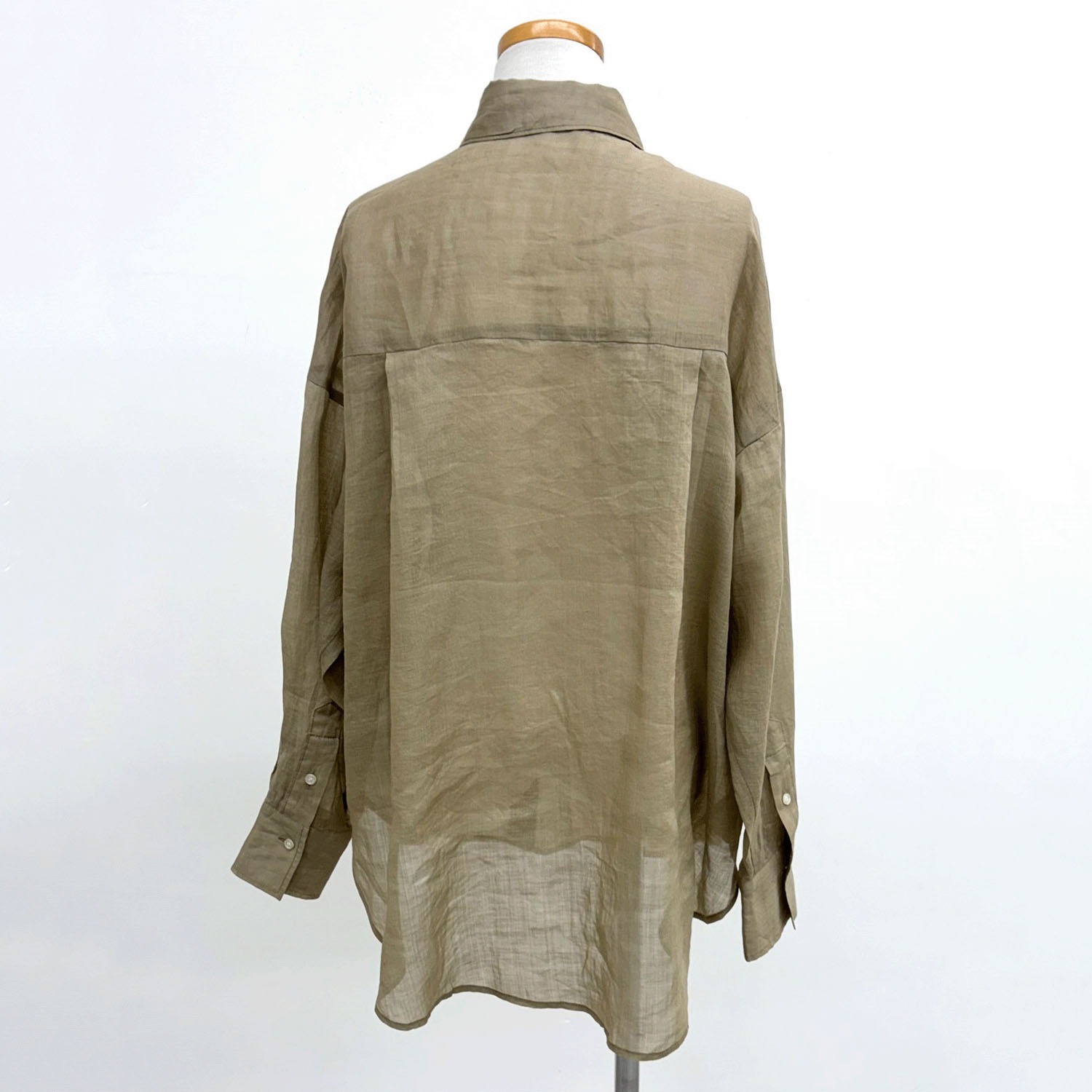 cloche シアーリネンシャツ - 画像3