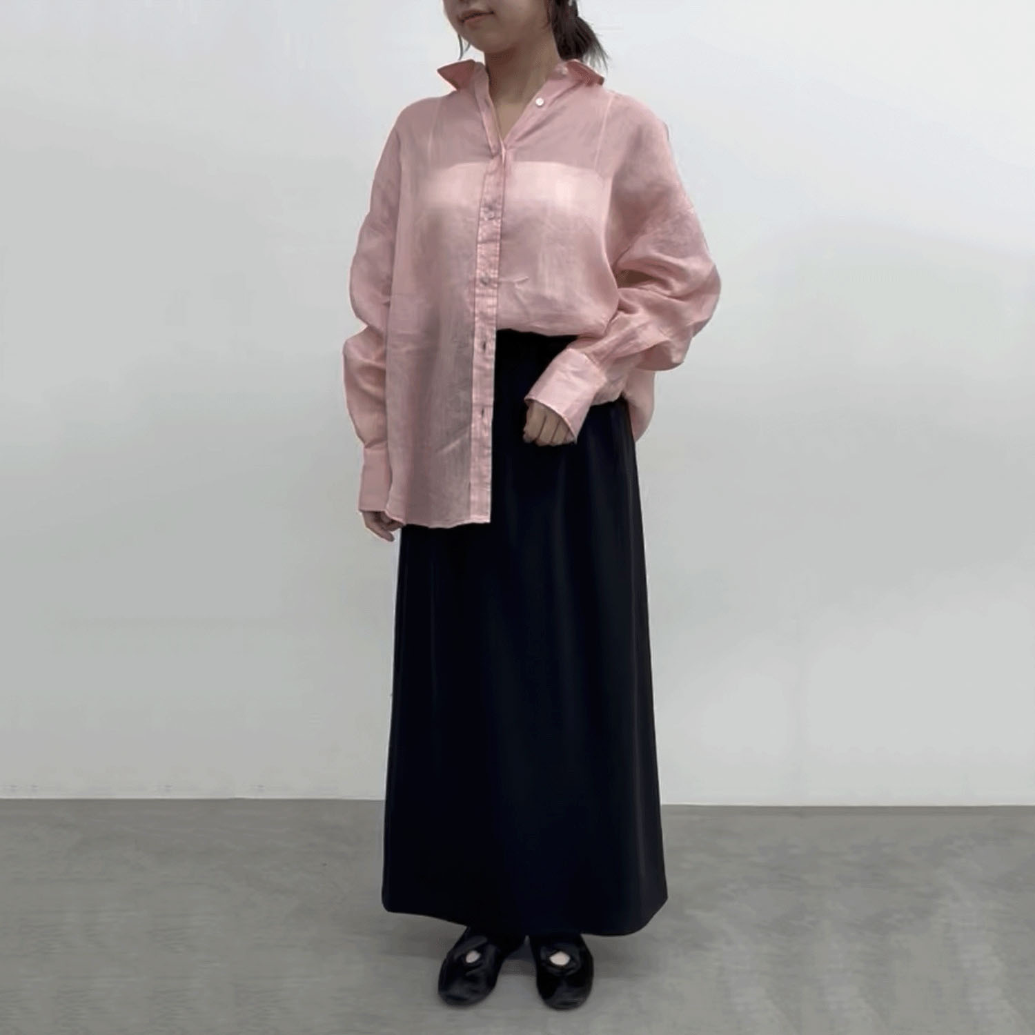 cloche シアーリネンシャツ - 画像5