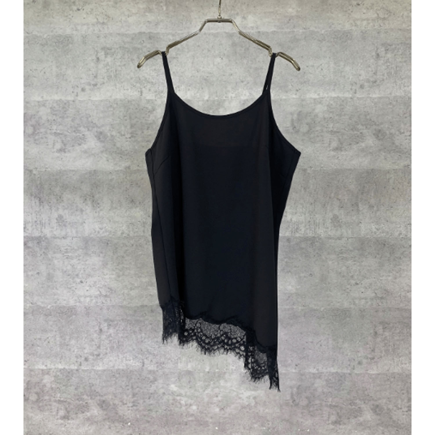 Anna Kerry レースヘムアシンメトリーキャミソール - 画像15