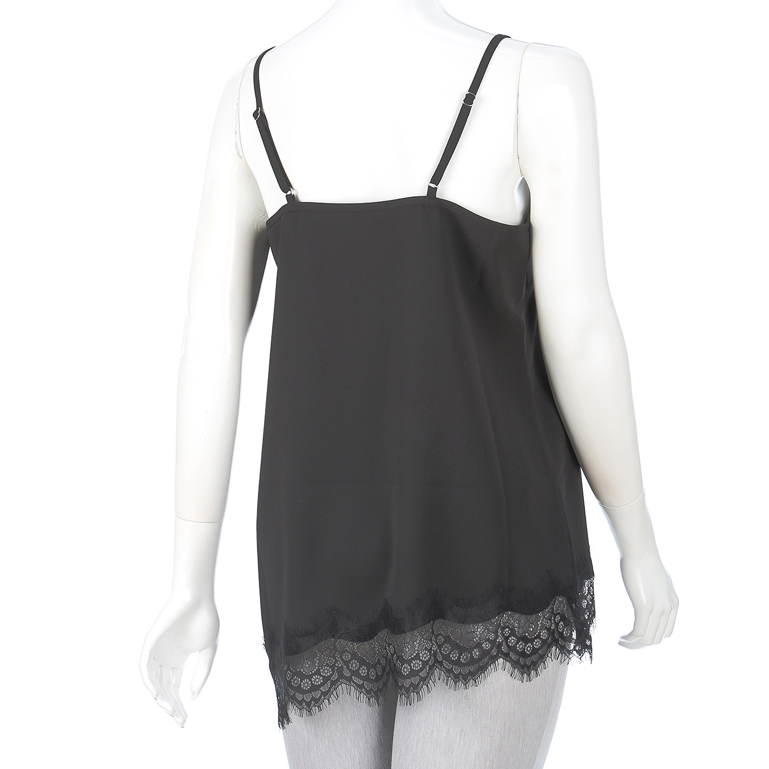 Anna Kerry レースヘムアシンメトリーキャミソール - 画像18