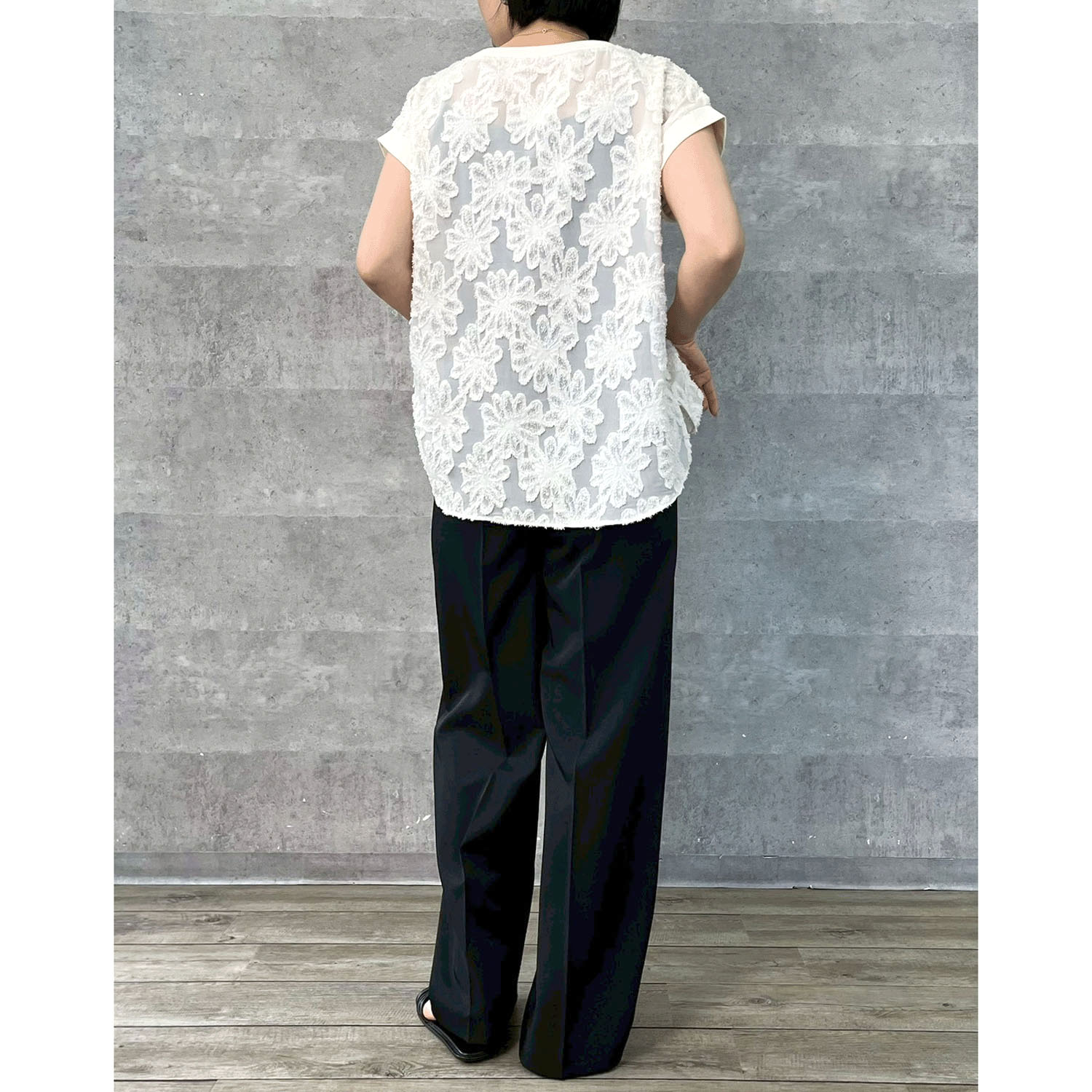 【Insta Live】Anna Kerry サマーワイドストレートパンツ - 画像13