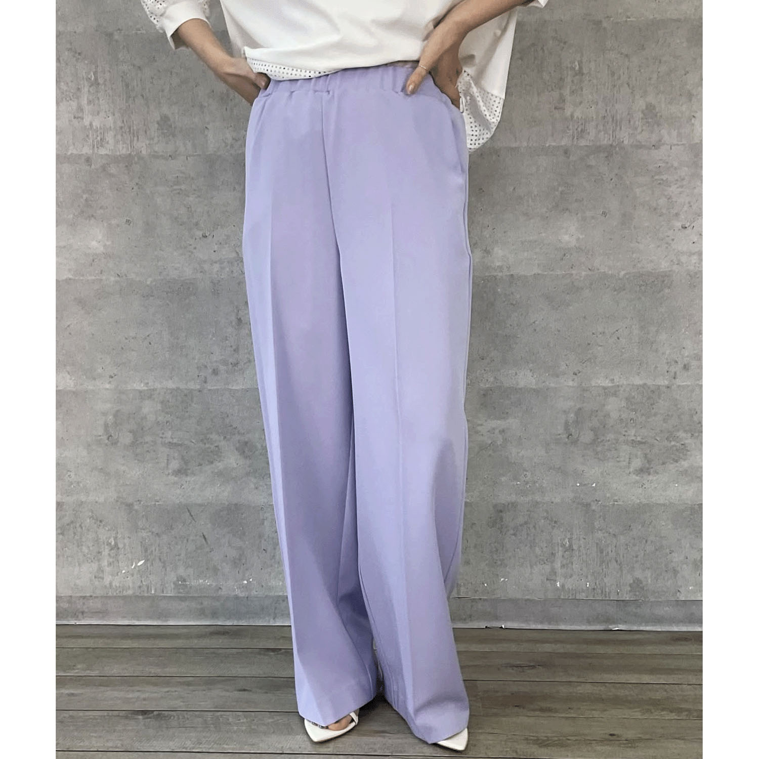 【Insta Live】Anna Kerry サマーワイドストレートパンツ - 画像23