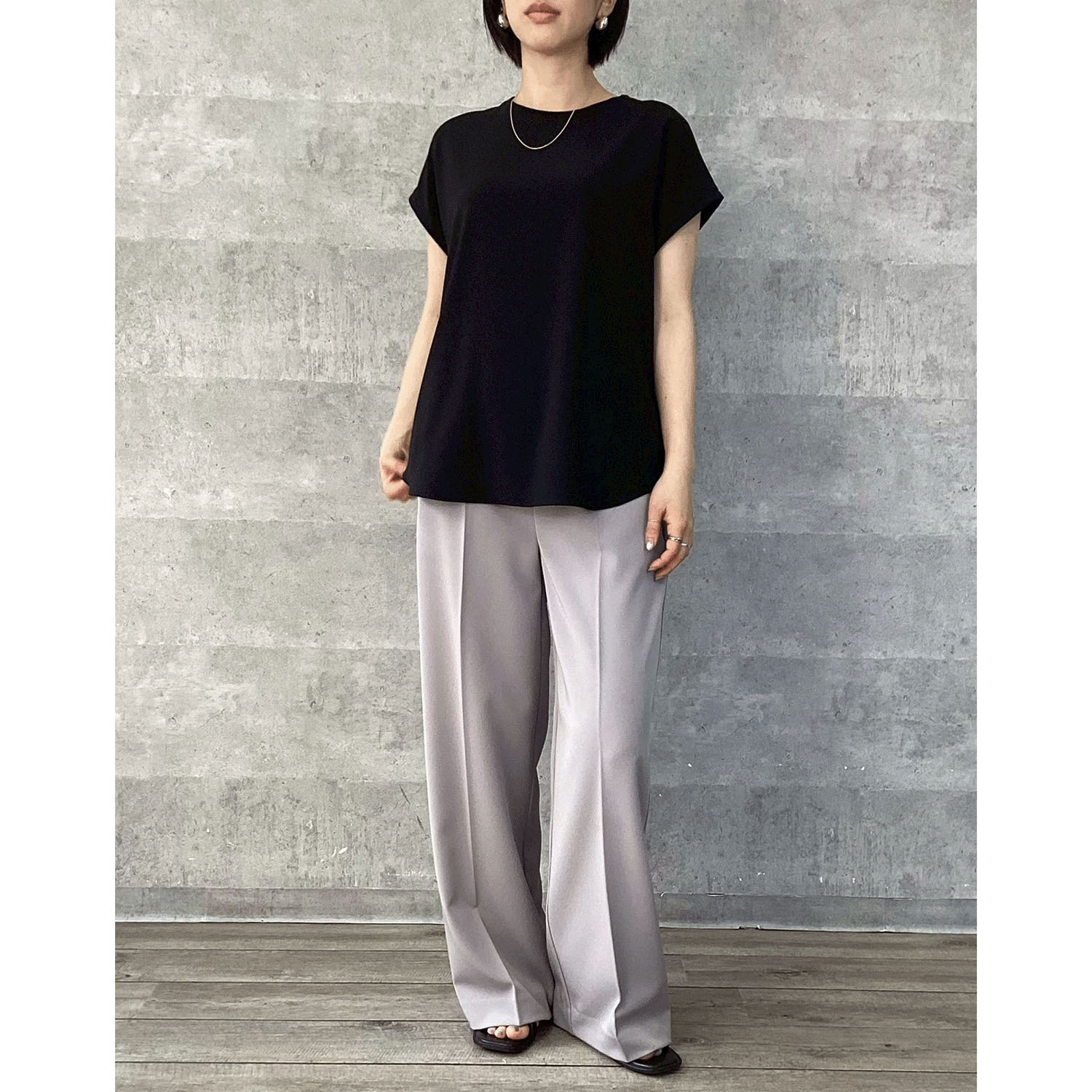 【Insta Live】Anna Kerry サマーワイドストレートパンツ - 画像7