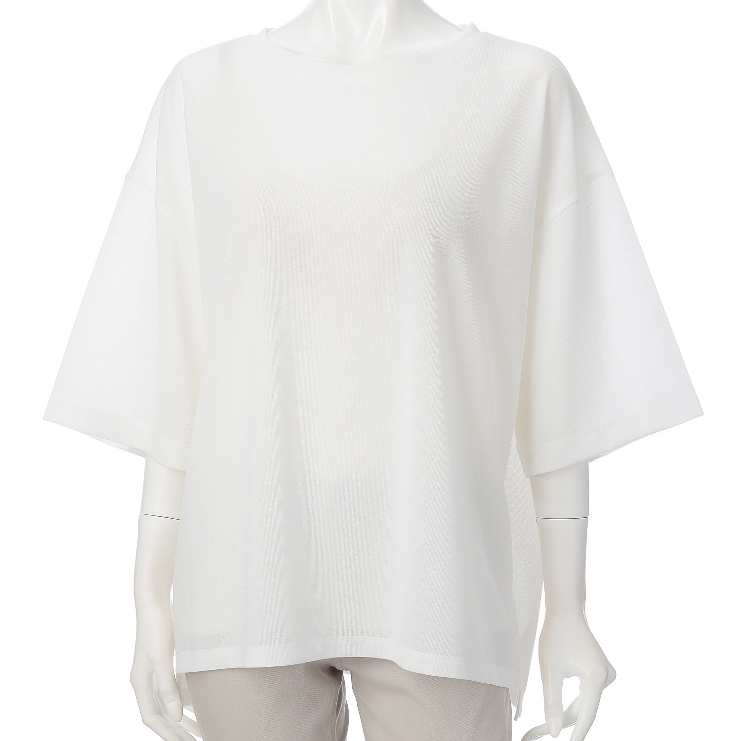 Anna Kerry ドライタッチルーズTシャツ - 画像4