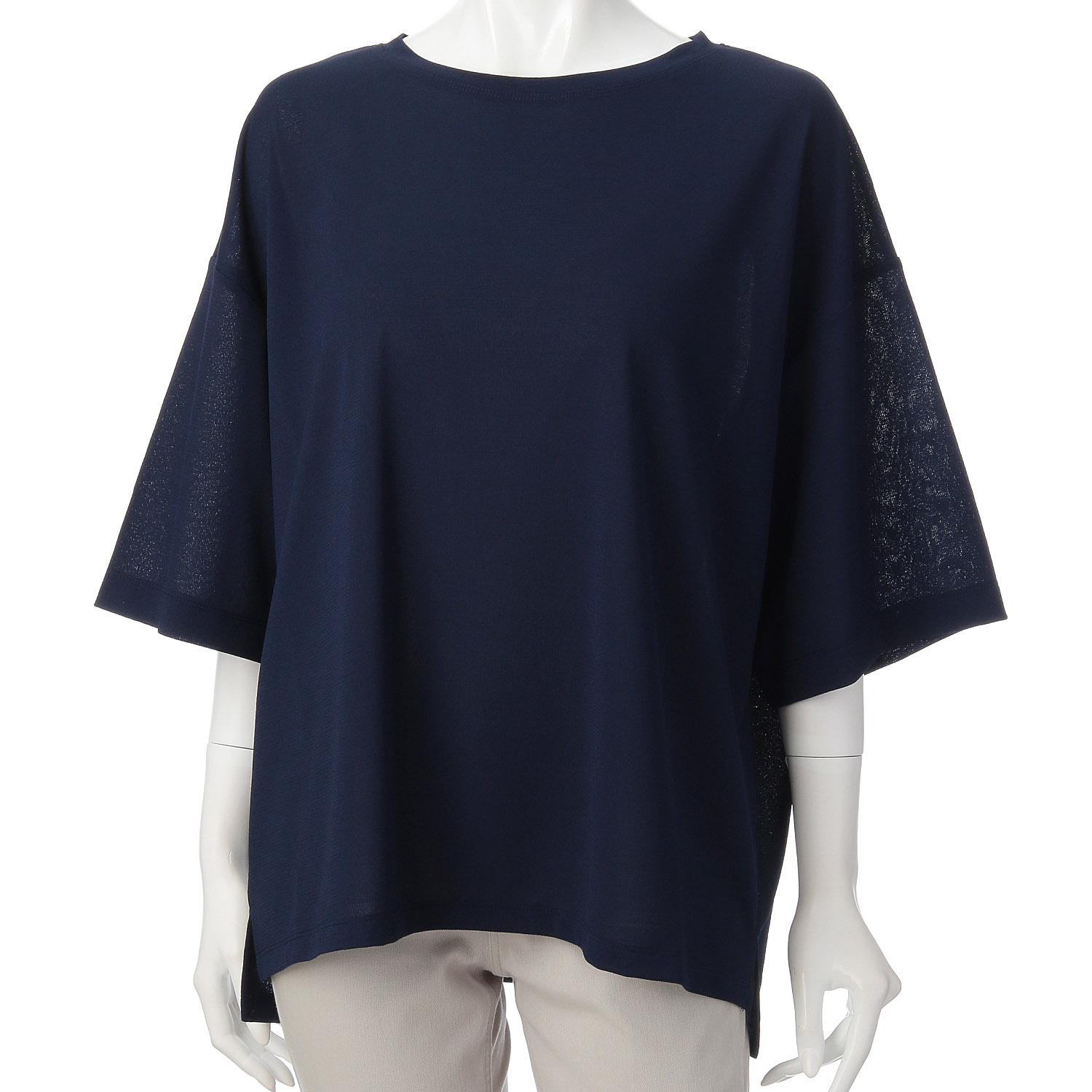 Anna Kerry ドライタッチルーズTシャツ - 画像5