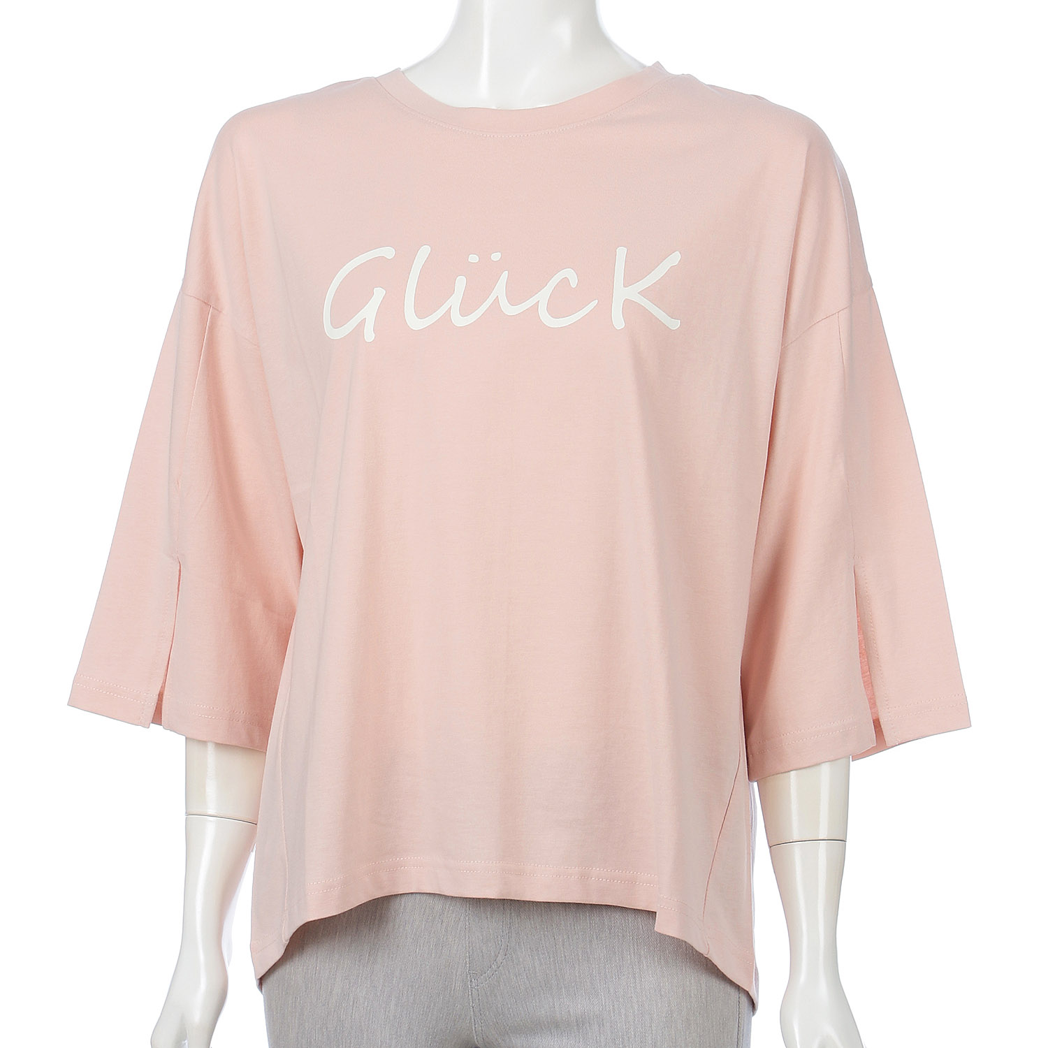 cloche 袖スリットロゴTシャツ - 画像9