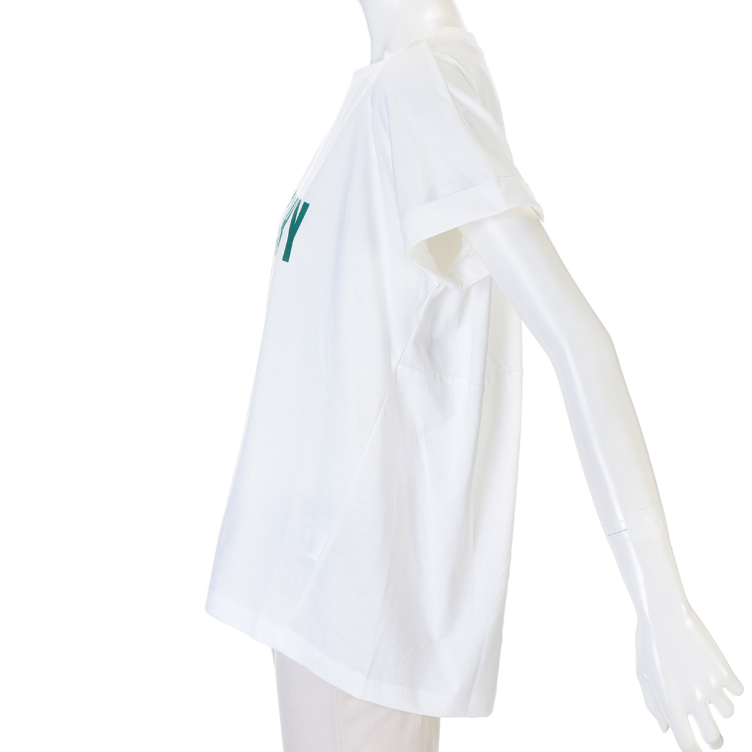 cloche 袖口ロールアップロゴTシャツ - 画像11