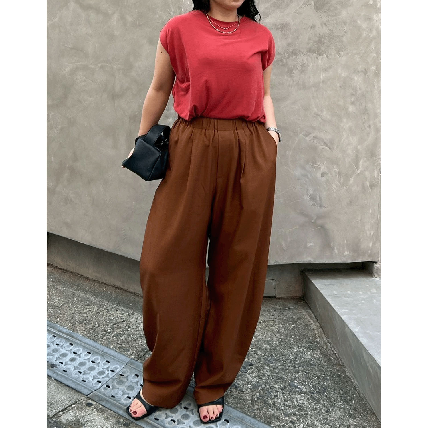 【Insta Live】ROSIEE ソフトな風合いベーシックTシャツ - 画像15