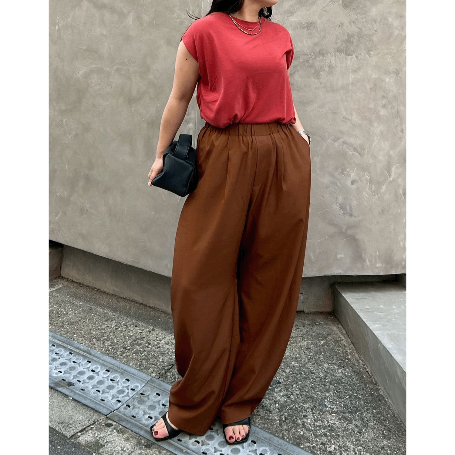 【Insta Live】ROSIEE ソフトな風合いベーシックTシャツ - 画像16