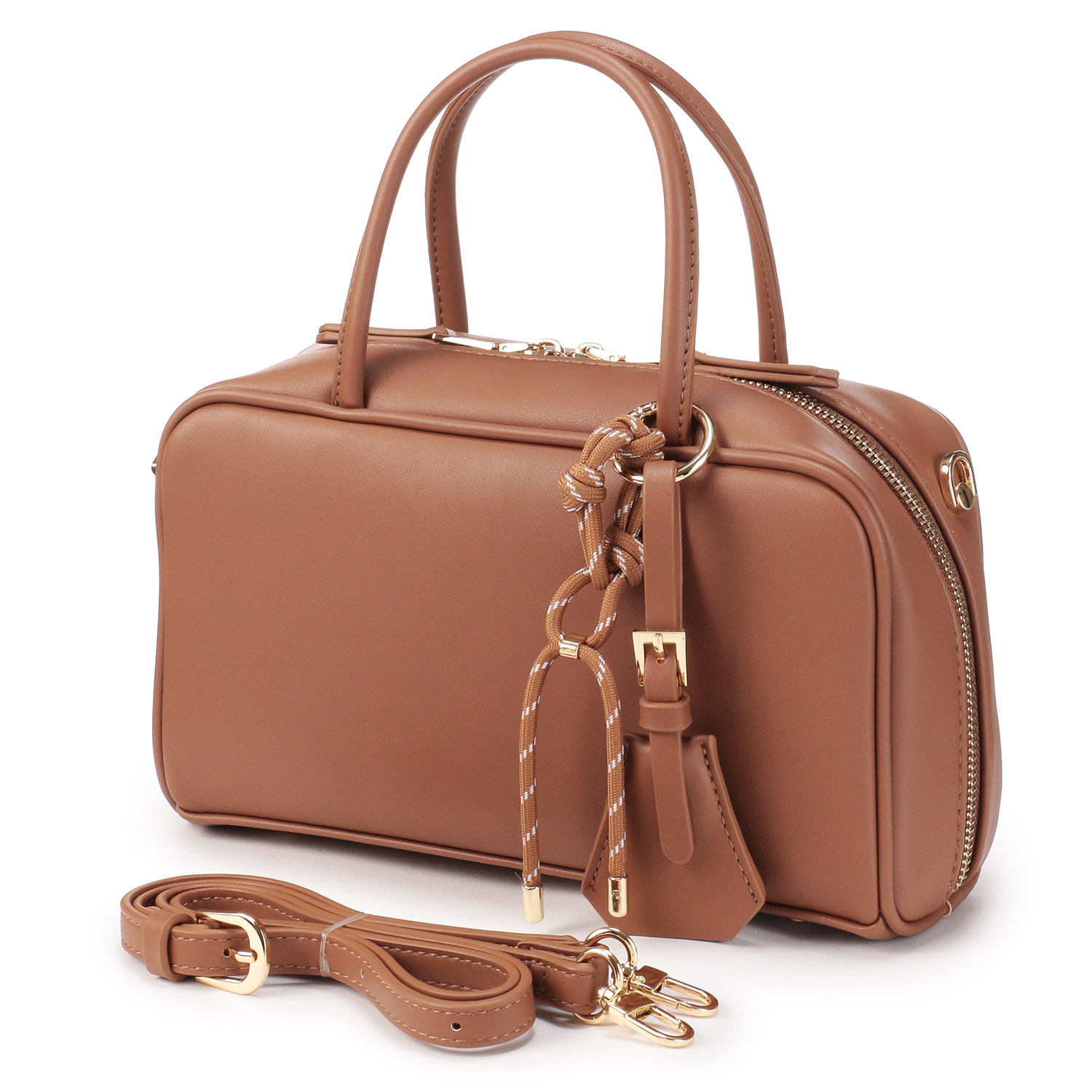 【InstaLive】cachecache チャーム付横長ボストン - 画像10