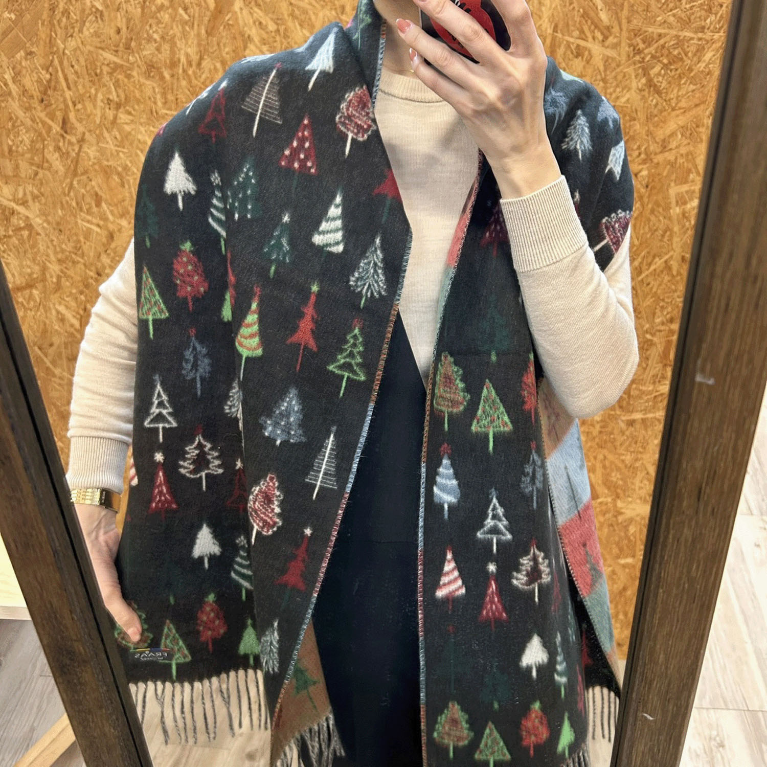 スタークラフト ツリー柄ストール - 画像3