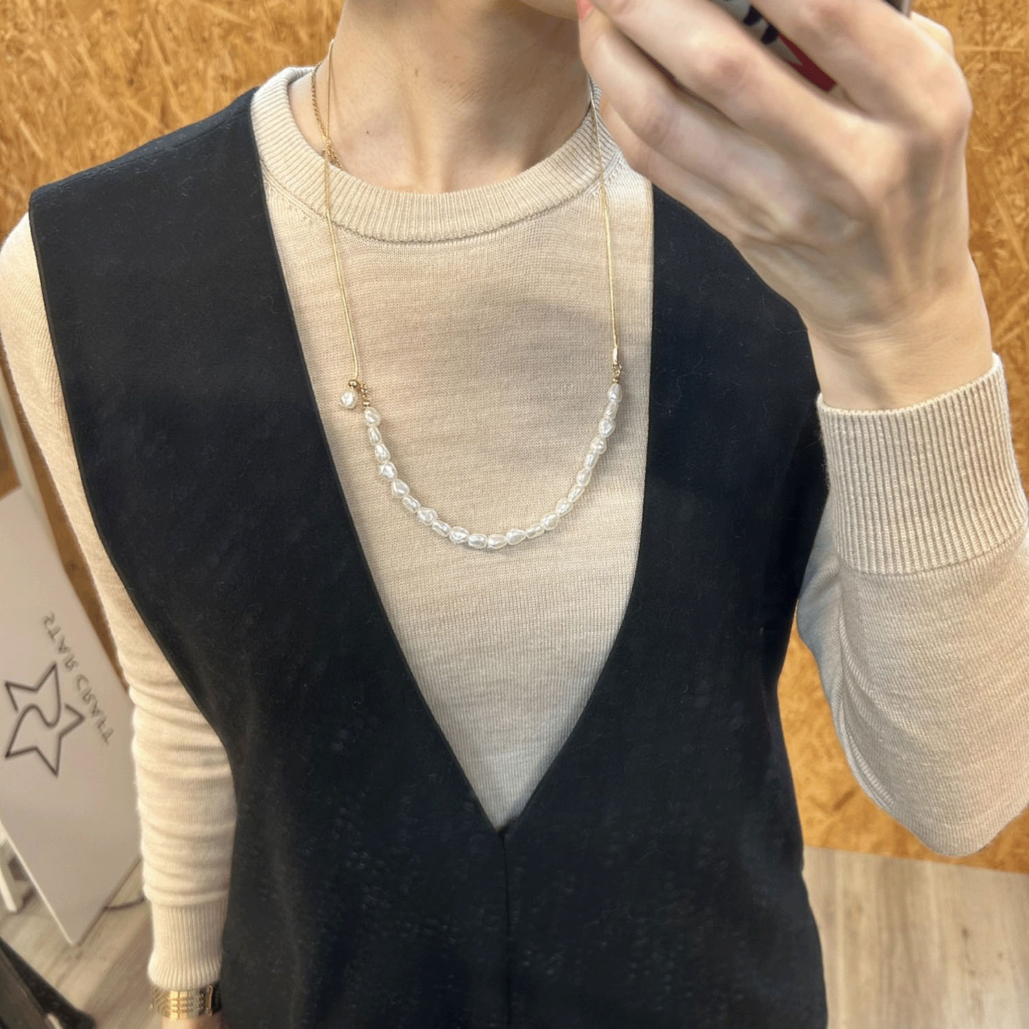 スタークラフト スライドネックレス