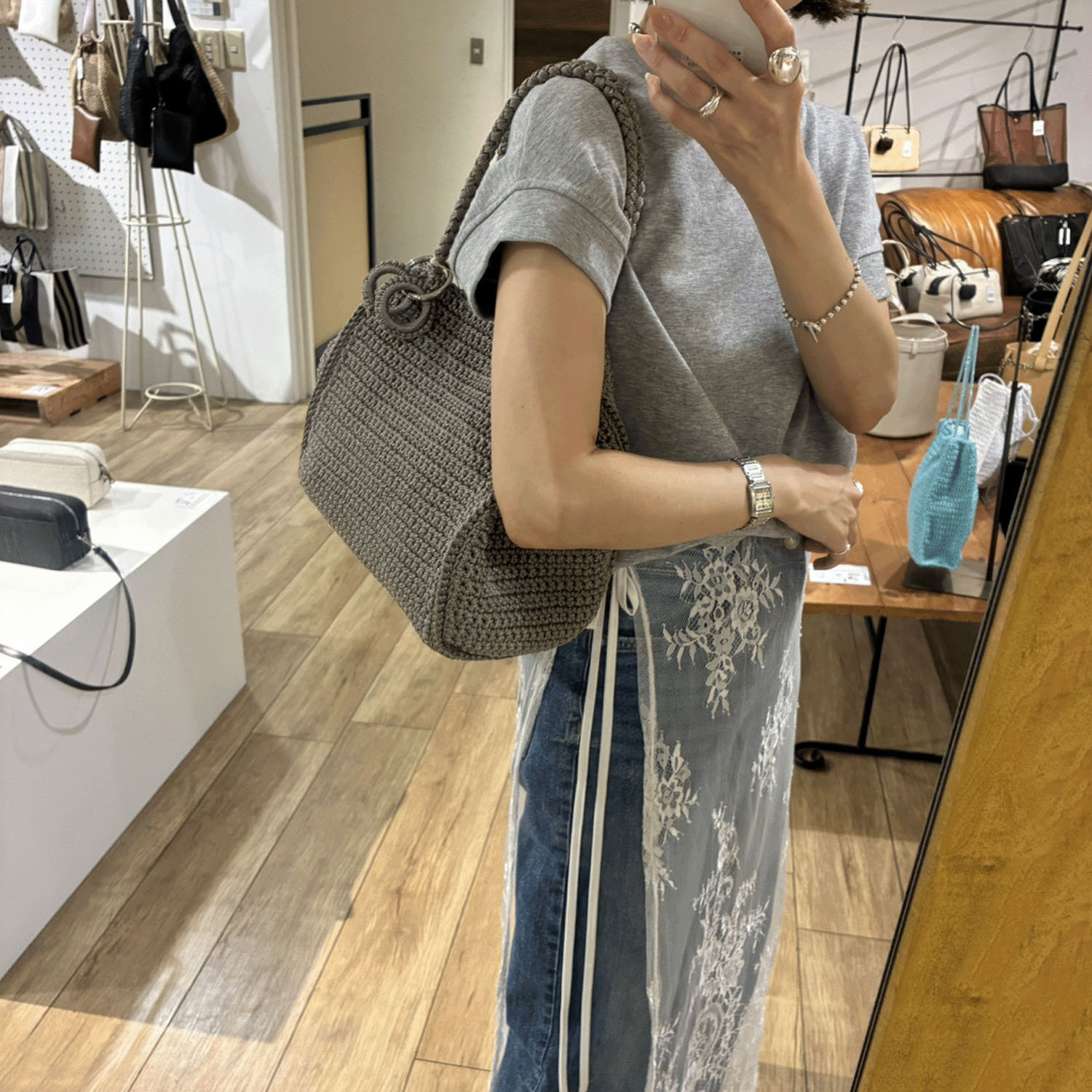 cachecache ベーシッククロッシェトート - 画像2