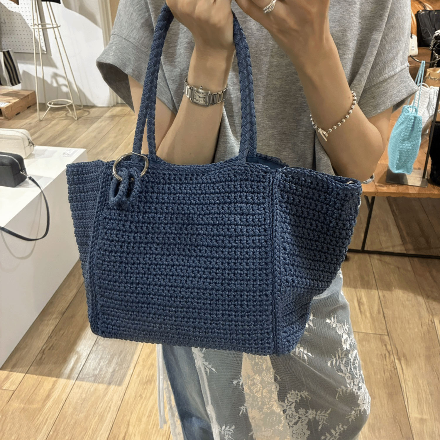 cachecache ベーシッククロッシェトート - 画像9