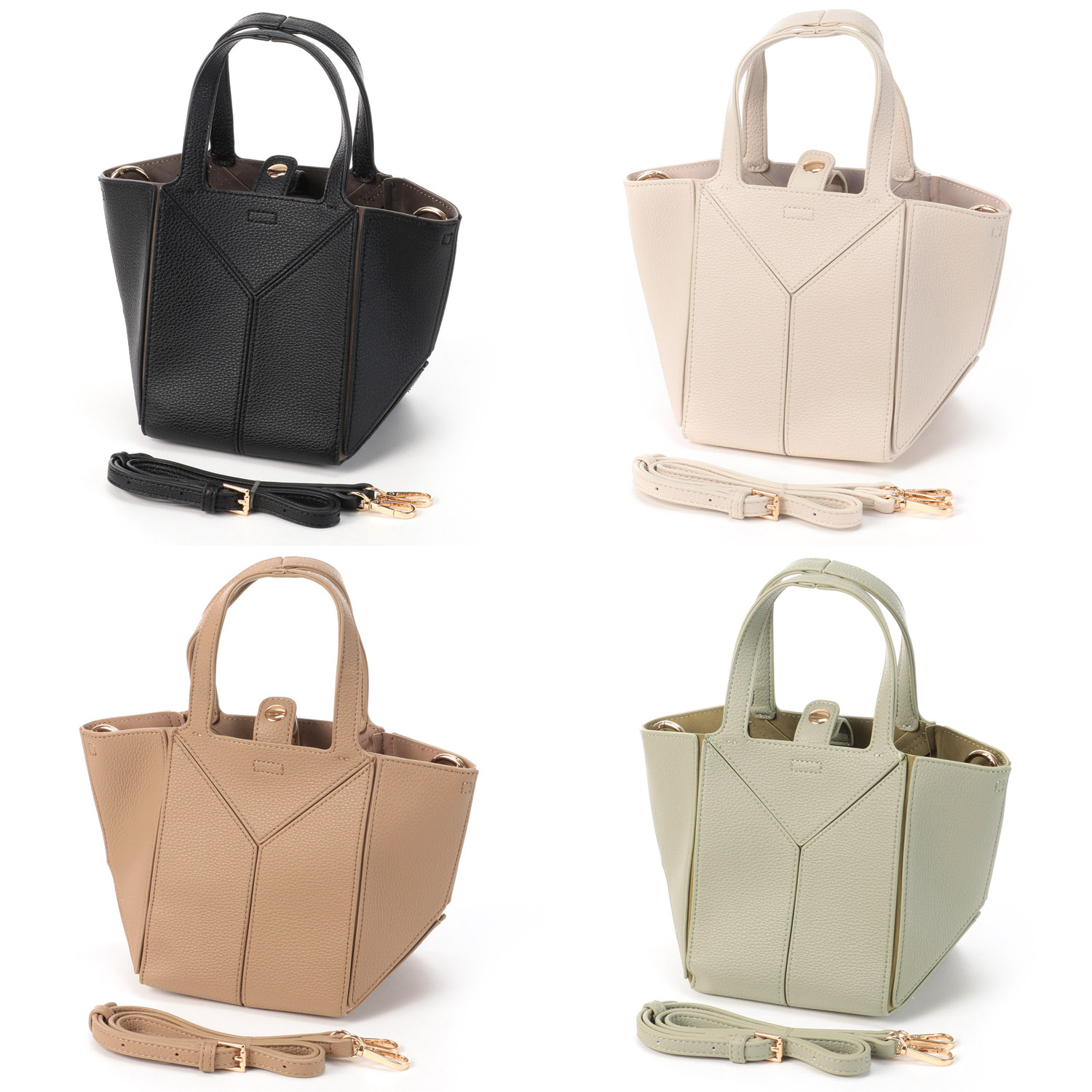 cachecache 折りたたみ2WAYトートS - 画像3