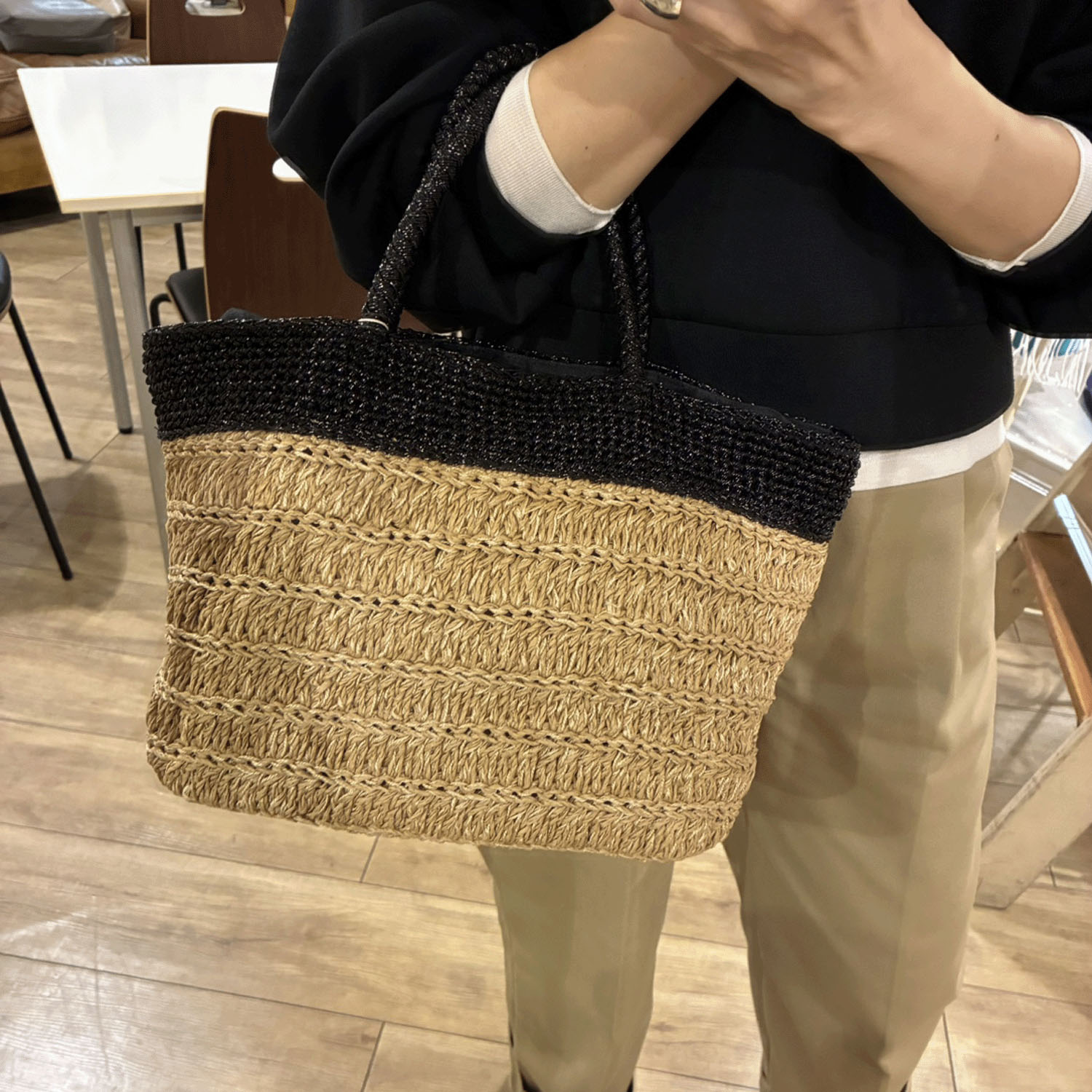 cachecache 配色クロシェトート