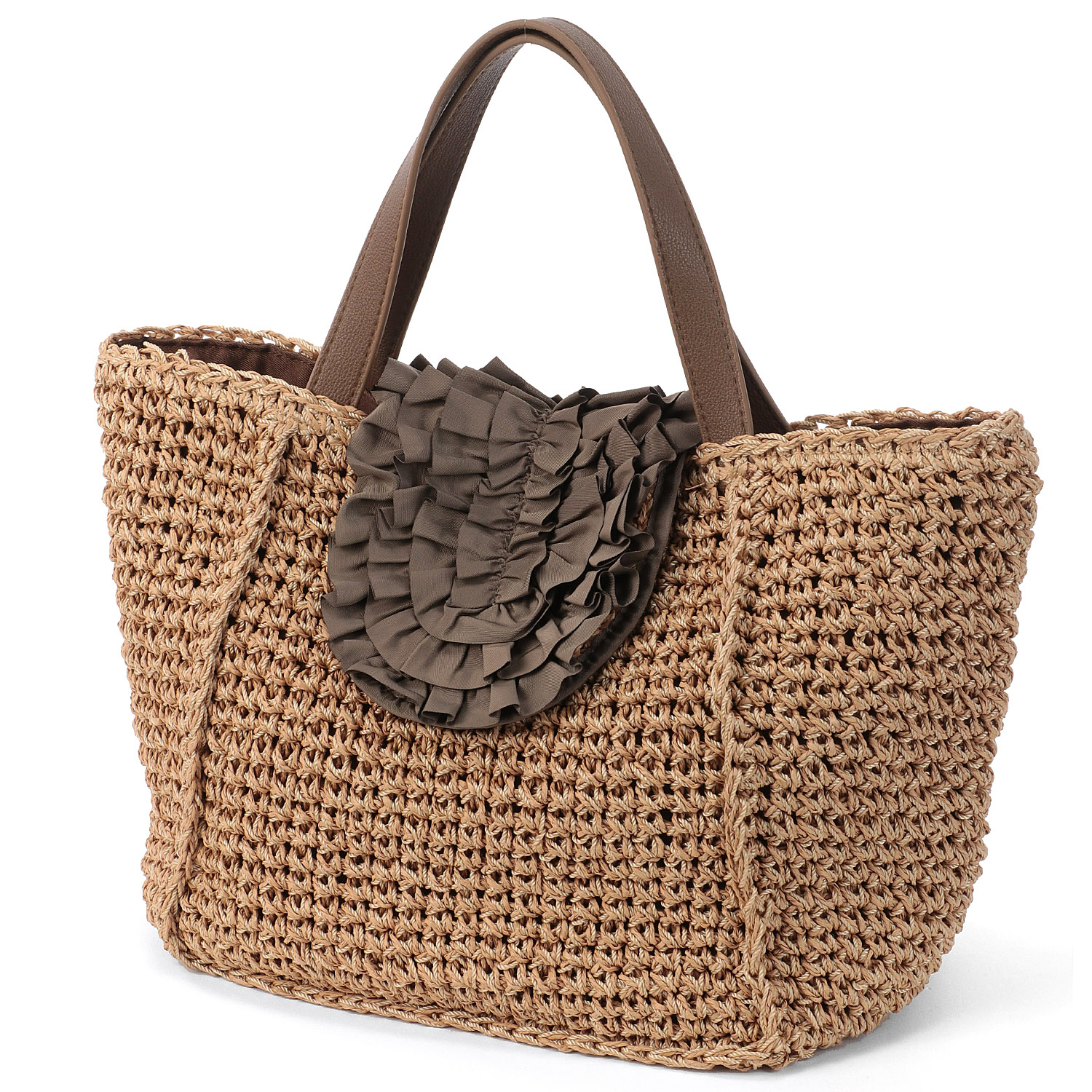 cachecache フリルフラップスクエアトート - 画像2