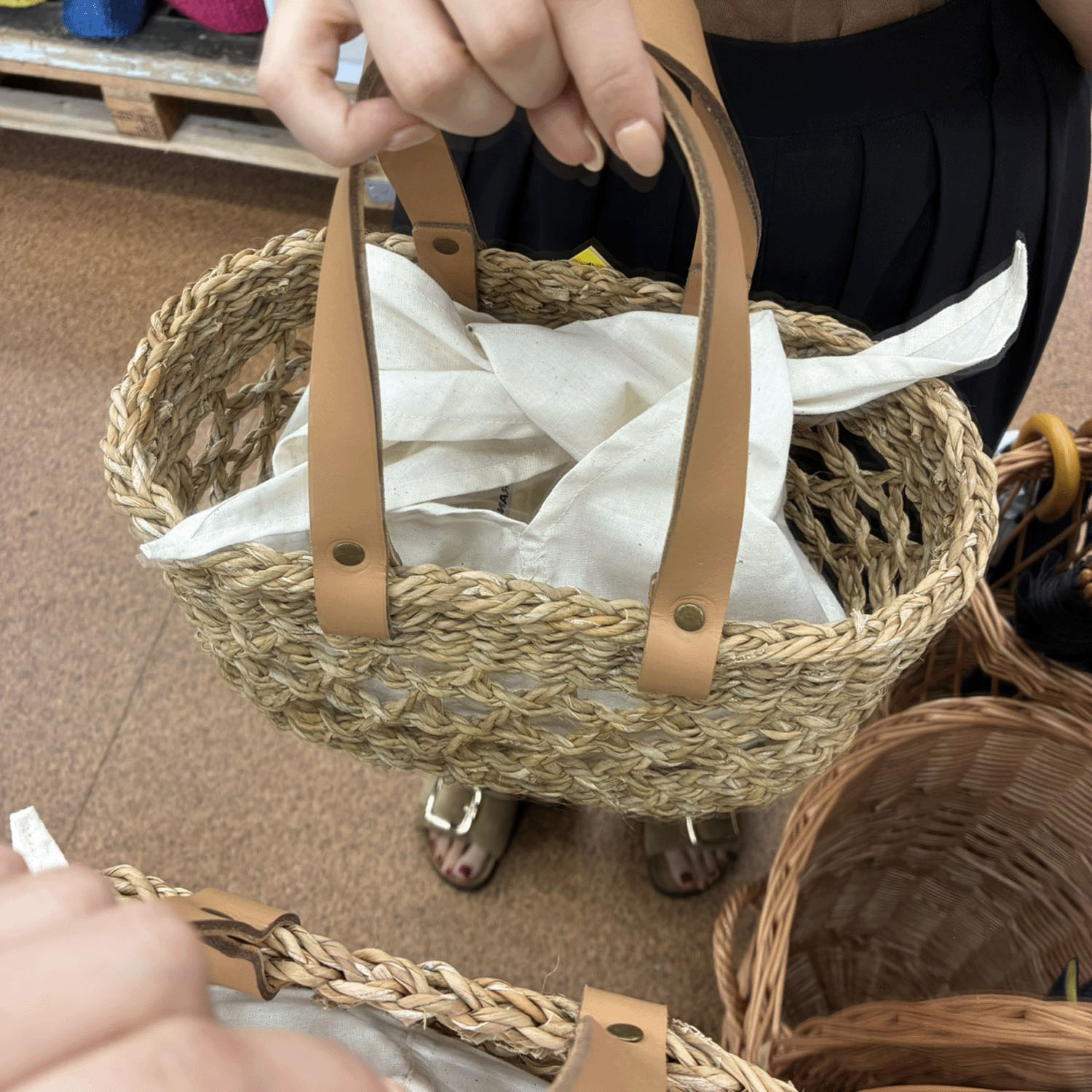 TARANGO HOGLA インポートカゴバッグ - 画像9