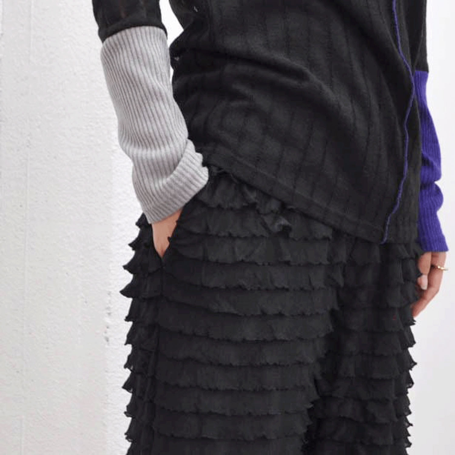 【Insta Live動画あり】SEVEN SENSE フリルパンツ - 画像5