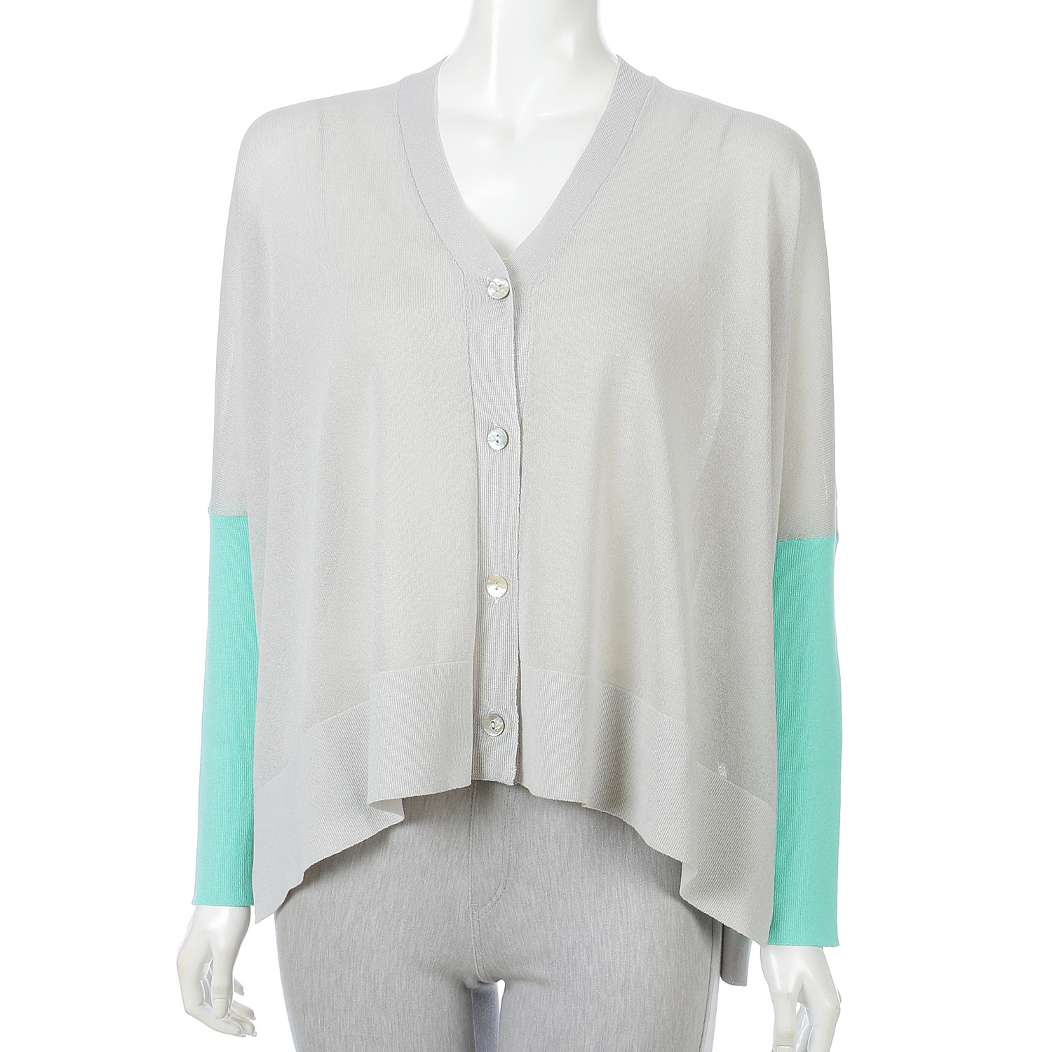 【InstaLive】LHELBIE（レルビエ） ポンチョシアーカーディガン - 画像7