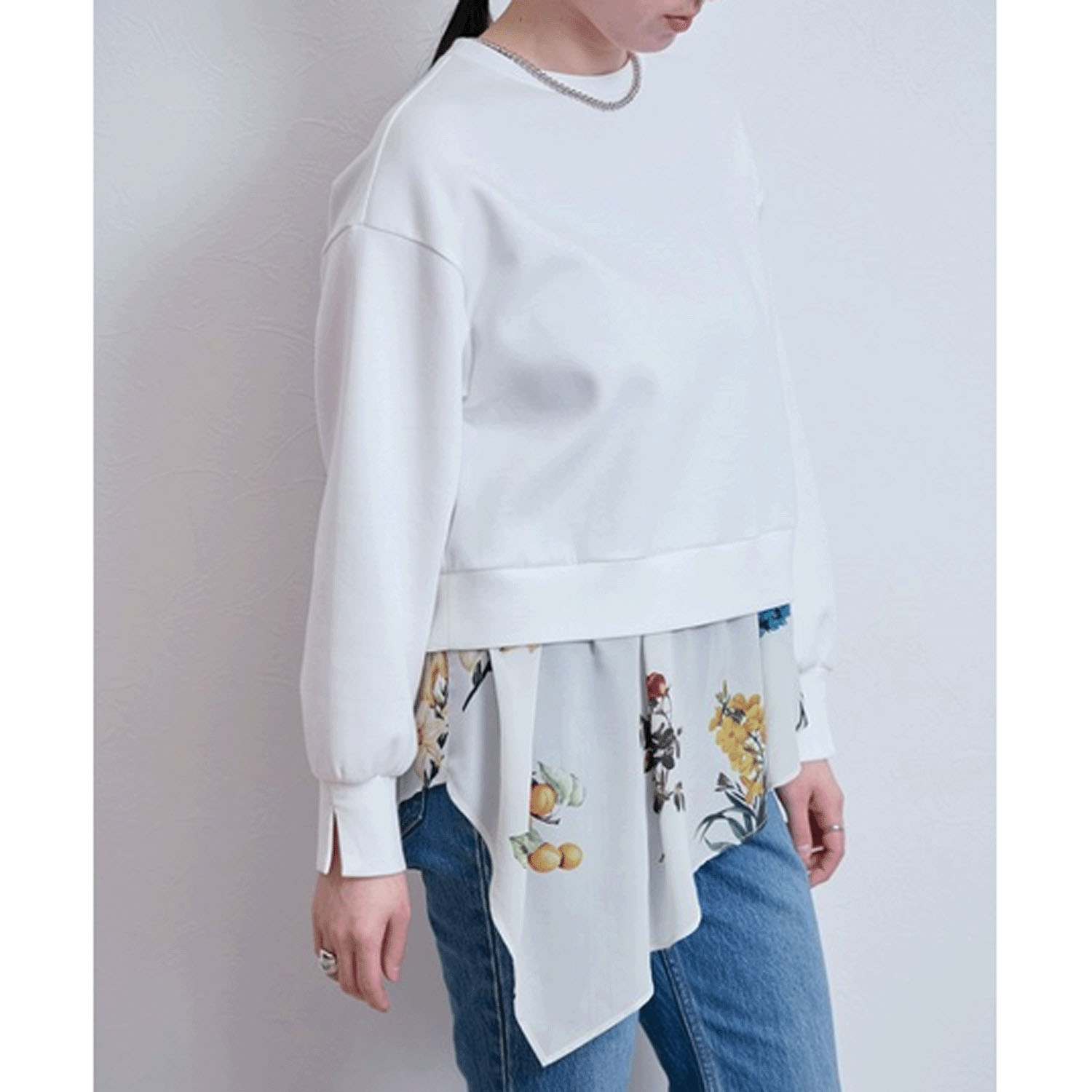 LHELBIE レイヤードドッキングトップス - 画像11