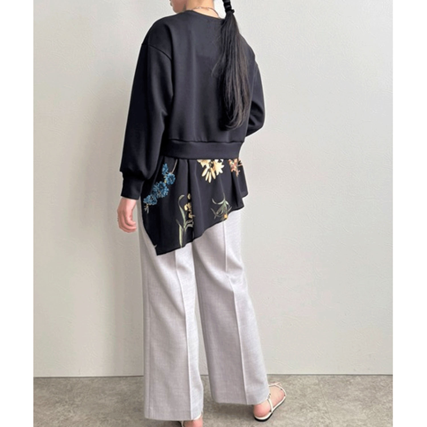 LHELBIE レイヤードドッキングトップス - 画像8