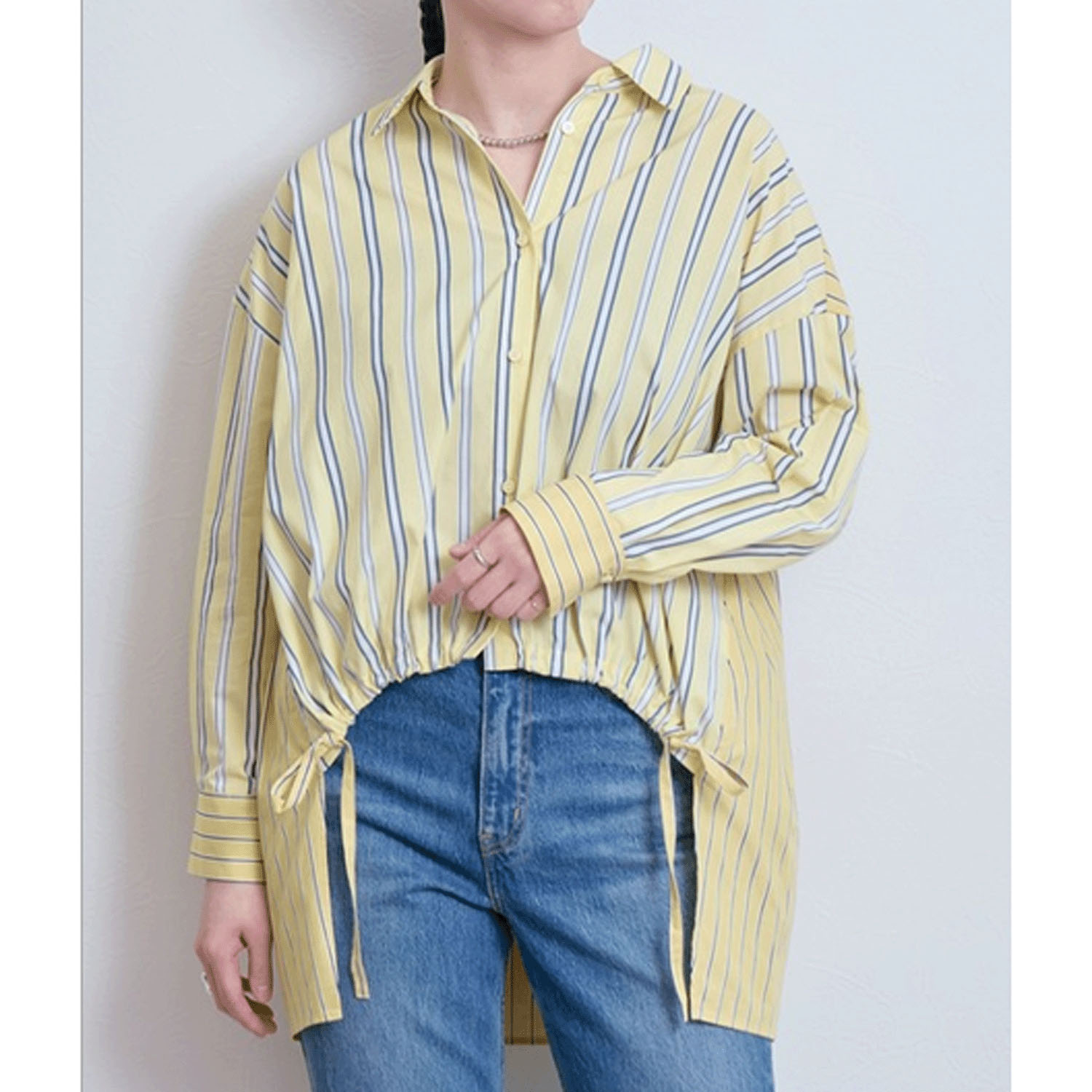 【Insta Live】LHELBIE クレイジーパターンストライプシャツ - 画像2