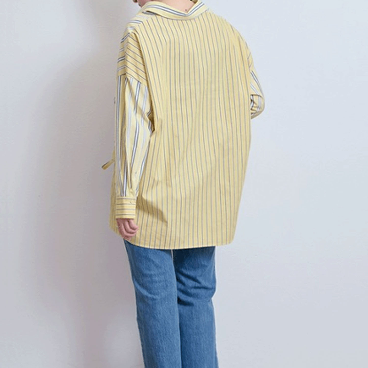 【Insta Live】LHELBIE クレイジーパターンストライプシャツ - 画像4