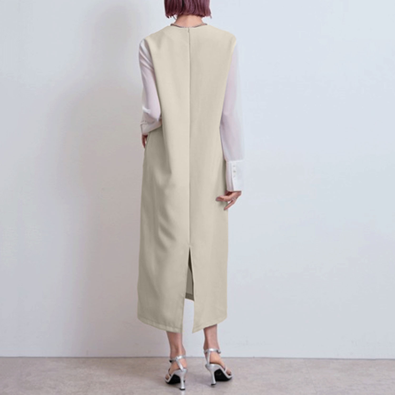 【Insta Live】 LHELBIE  シアースリーブワンピース - 画像10