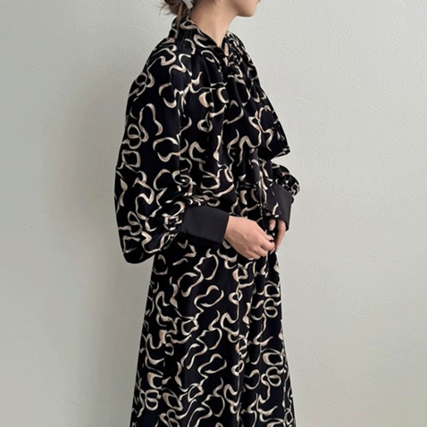 【Insta Live】LHELBIE アソートボウタイブラウス - 画像3