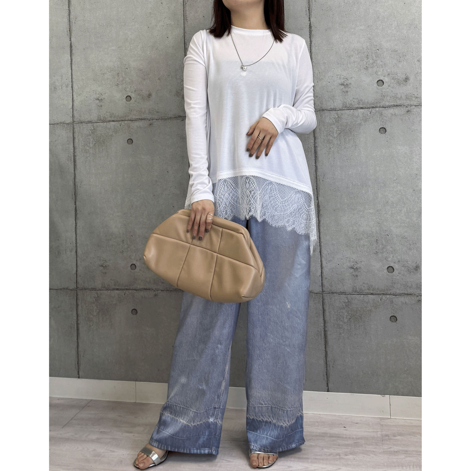 【Insta Live】ROSIEE大人可愛い裾レースTOPS - 画像5