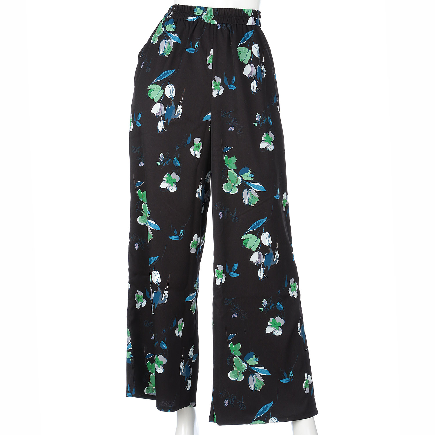 ROSIEE ニュアンス花柄イージーパンツ - 画像12