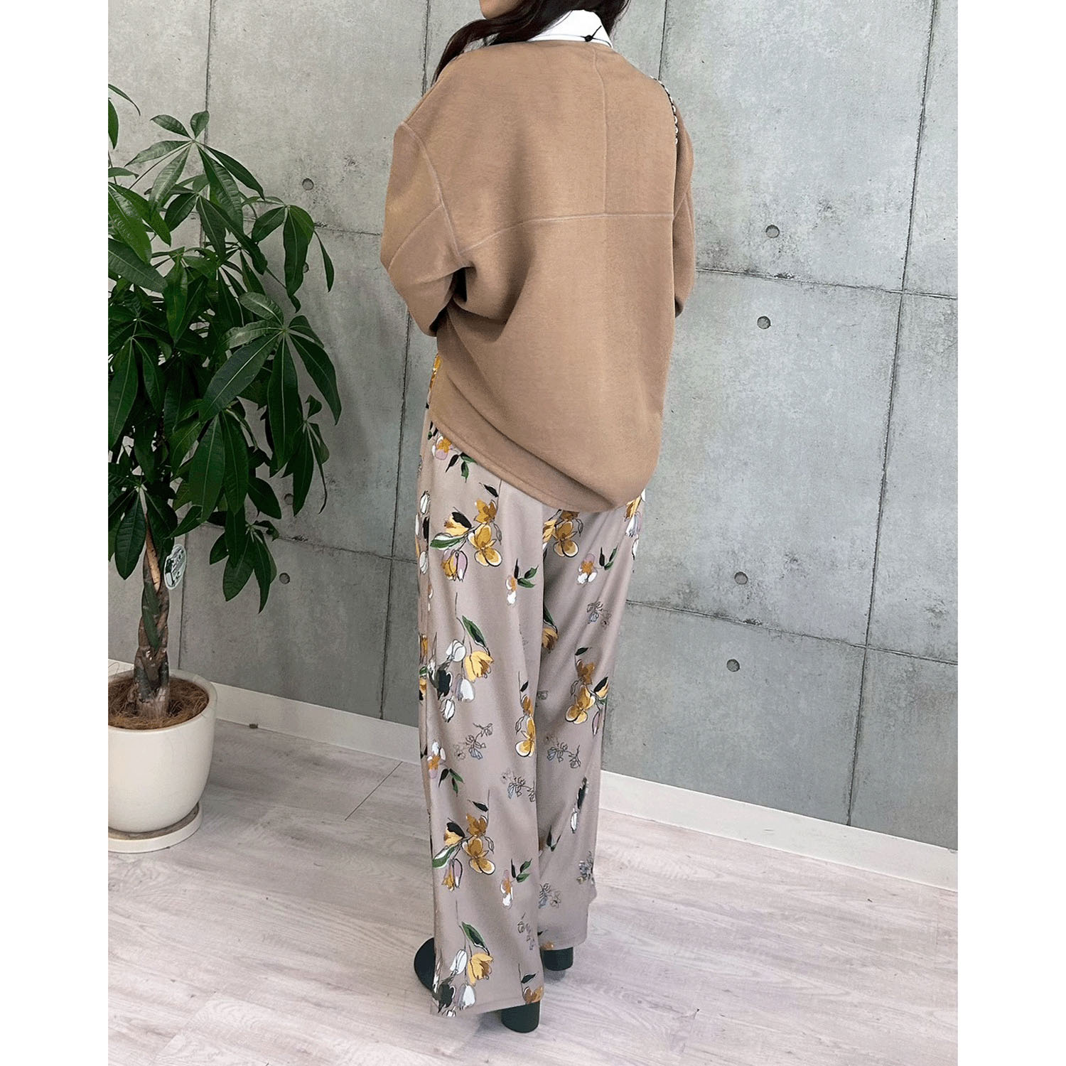 ROSIEE ニュアンス花柄イージーパンツ - 画像19