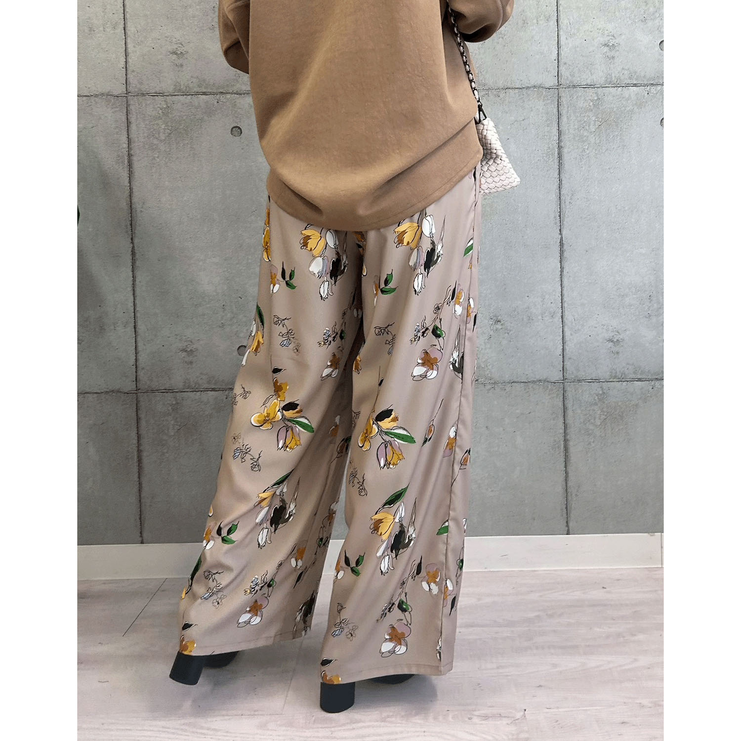 ROSIEE ニュアンス花柄イージーパンツ - 画像20