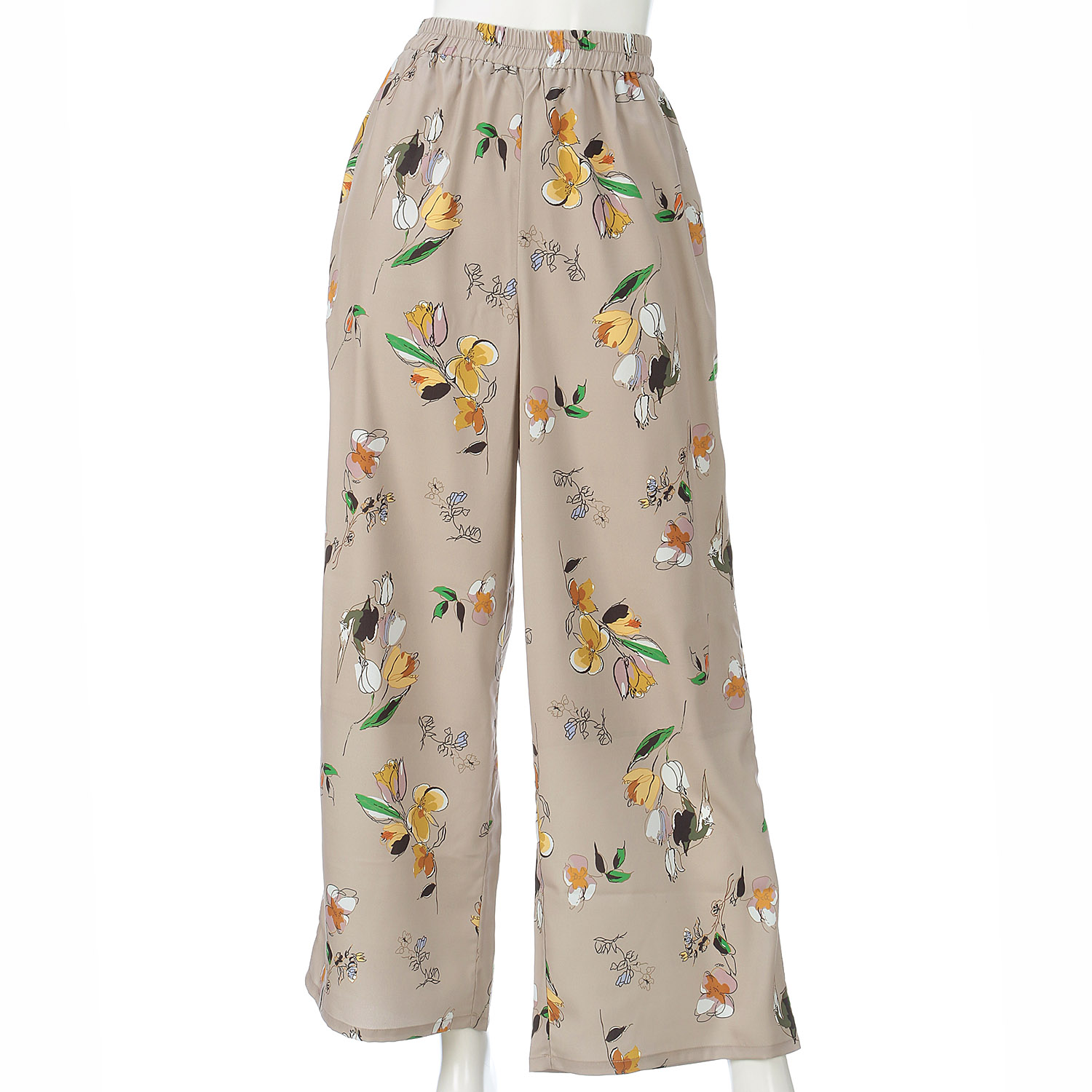 ROSIEE ニュアンス花柄イージーパンツ - 画像22