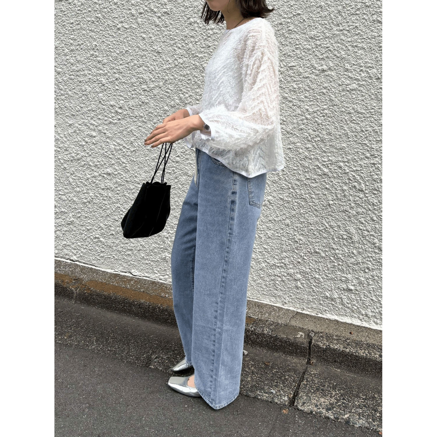 ROSIEE フリンジジャガードTOPS - 画像9