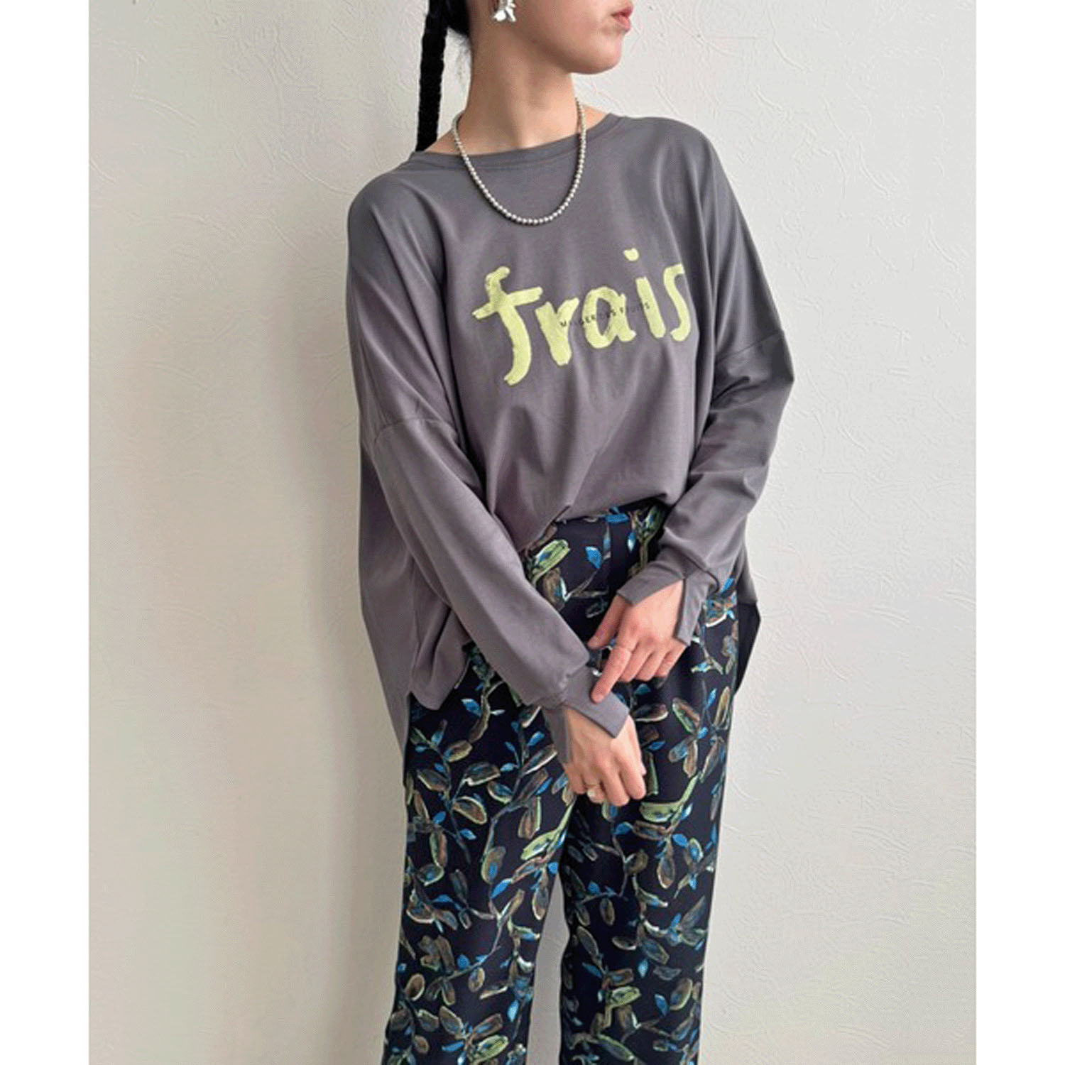 LHELBIE ハンドロゴポンチョロンT - 画像10