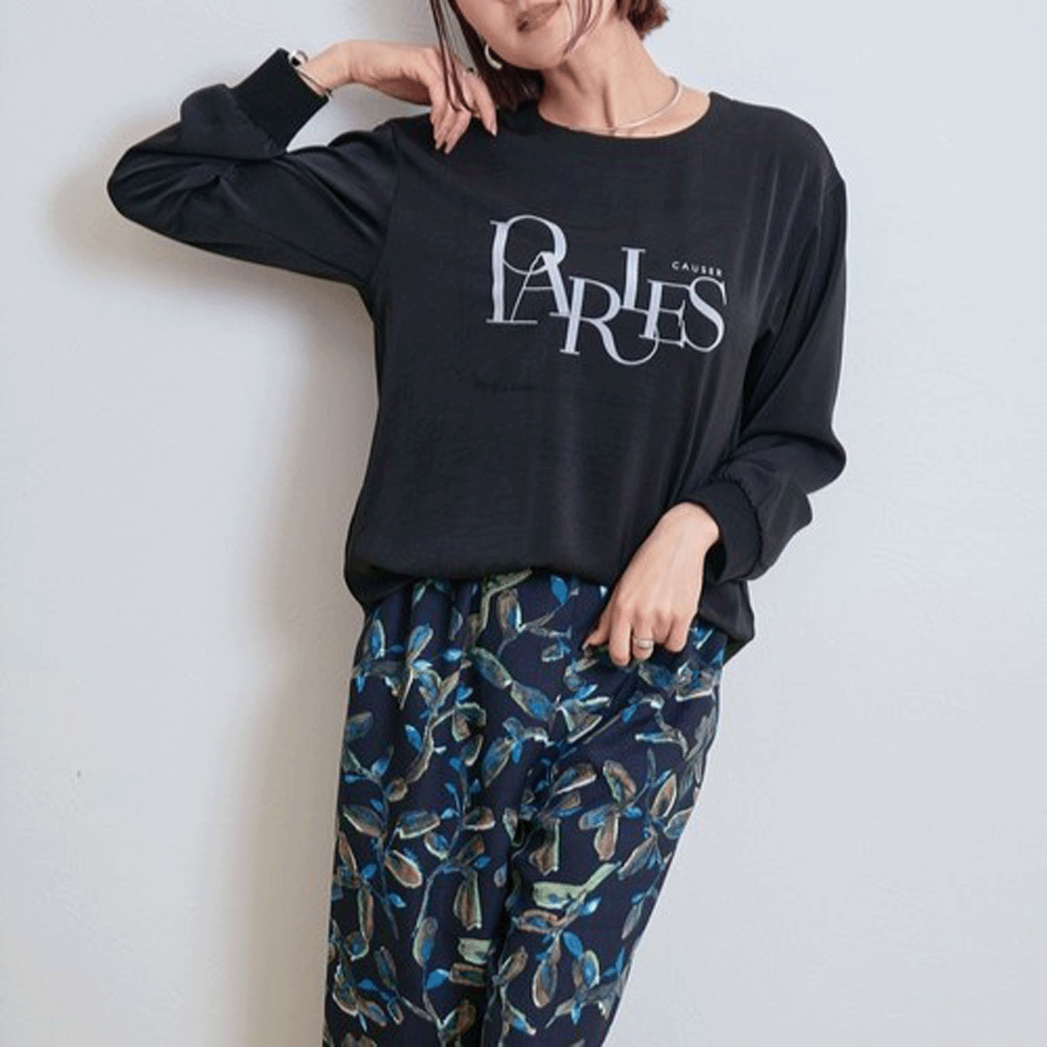 LHELBIE ブラウスロゴロンT - 画像11