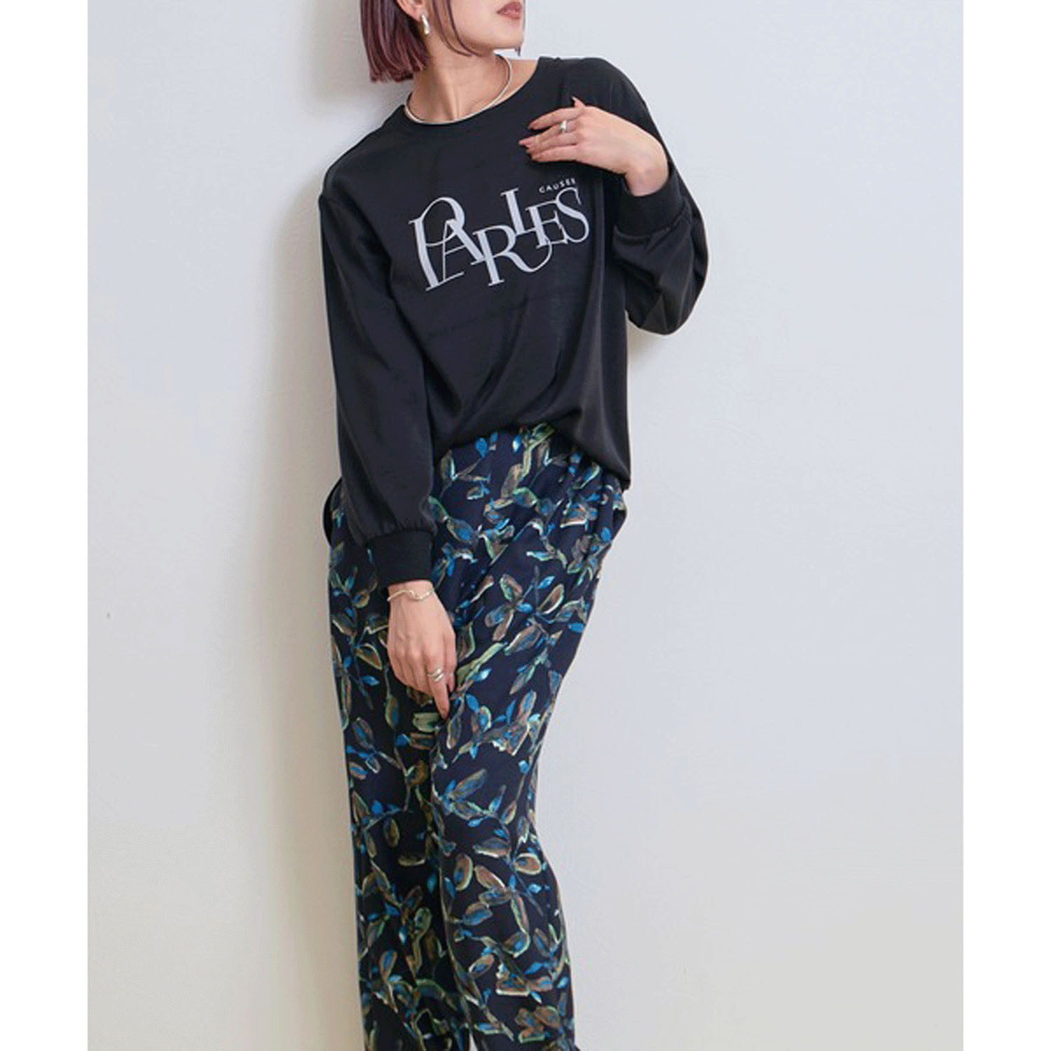 LHELBIE ブラウスロゴロンT - 画像15