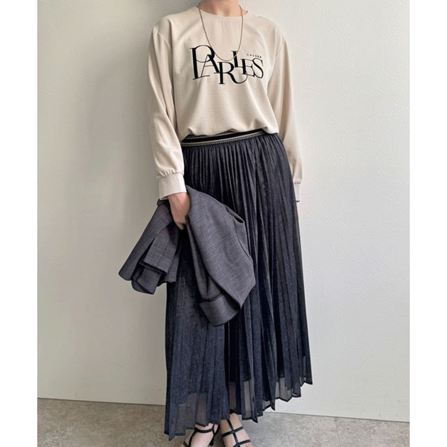 LHELBIE ブラウスロゴロンT - 画像23