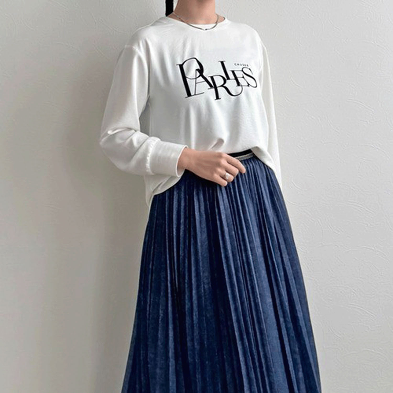 LHELBIE ブラウスロゴロンT - 画像8