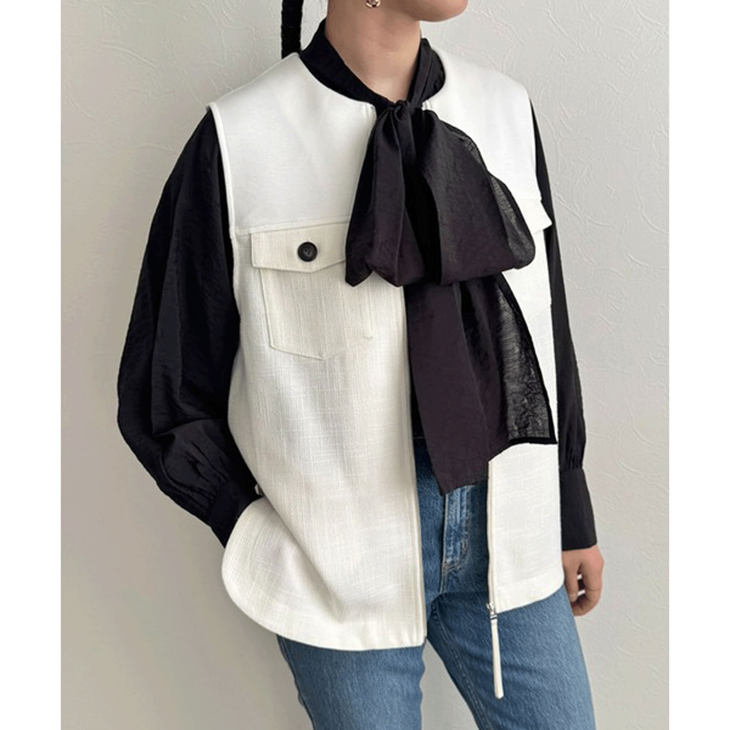 LHELBIE ブッチャーミックスベスト - 画像2