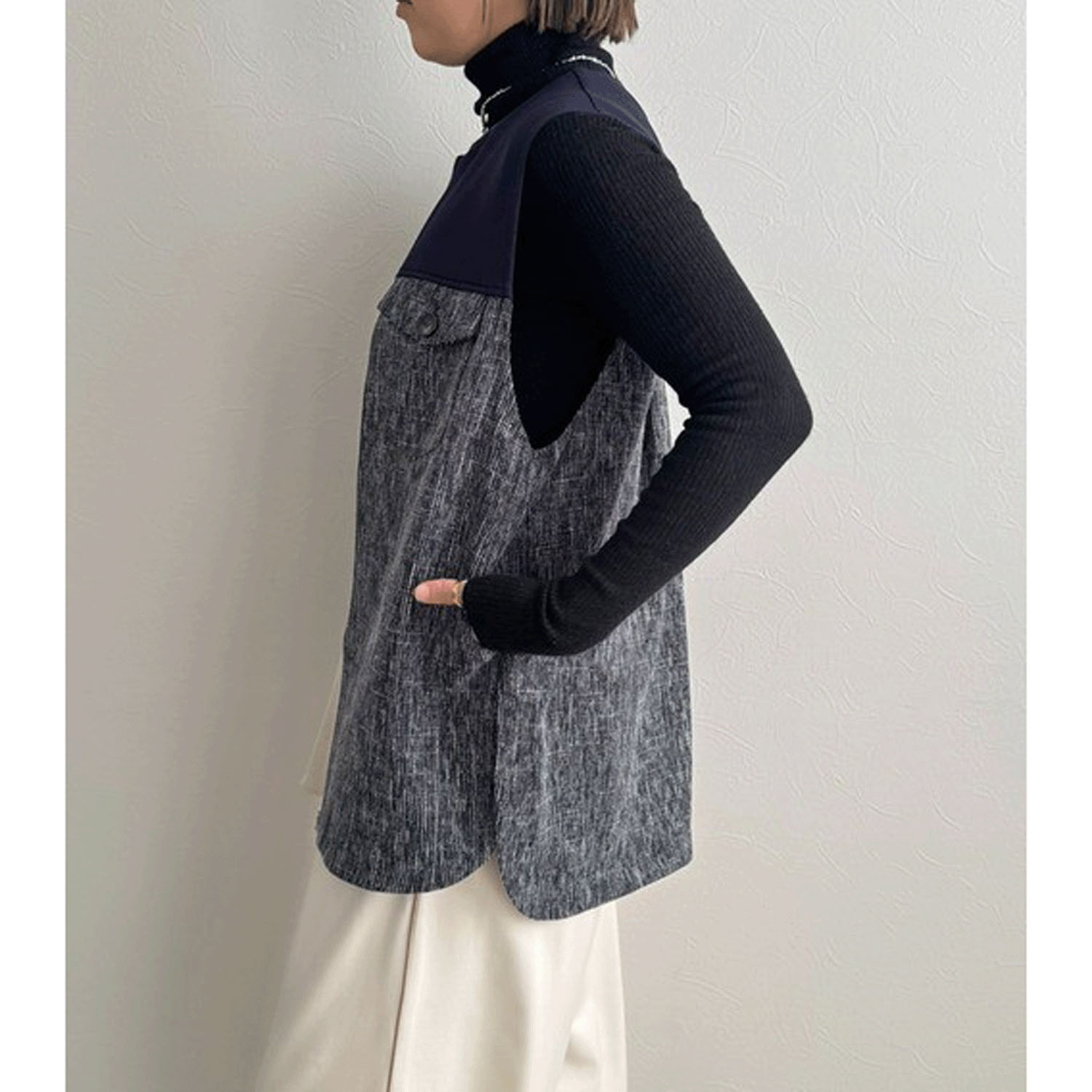 LHELBIE ブッチャーミックスベスト - 画像12